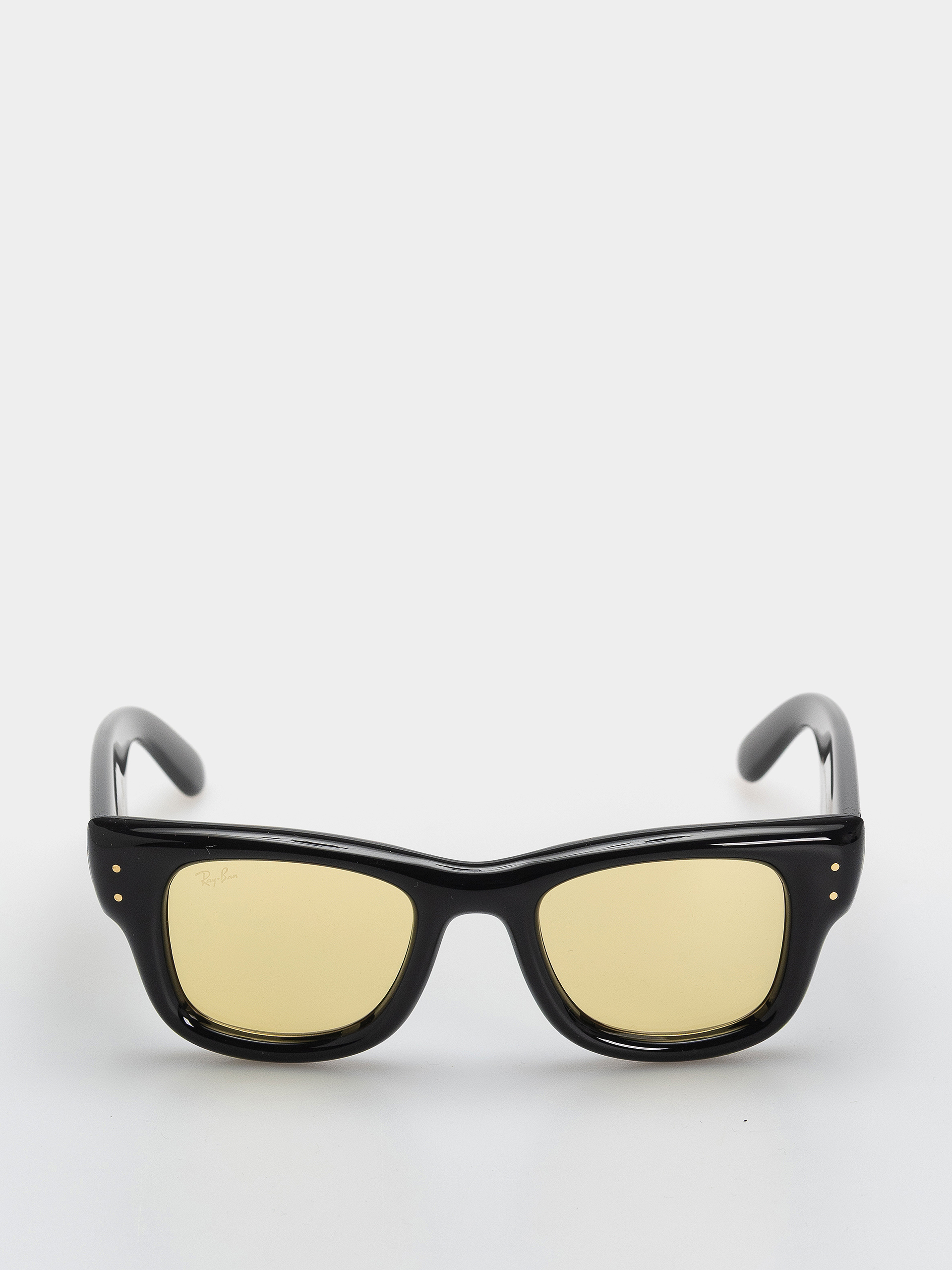 Ray-Ban Wayfarer Puffer Napszemüvegek (polerowany czarny/żółty)