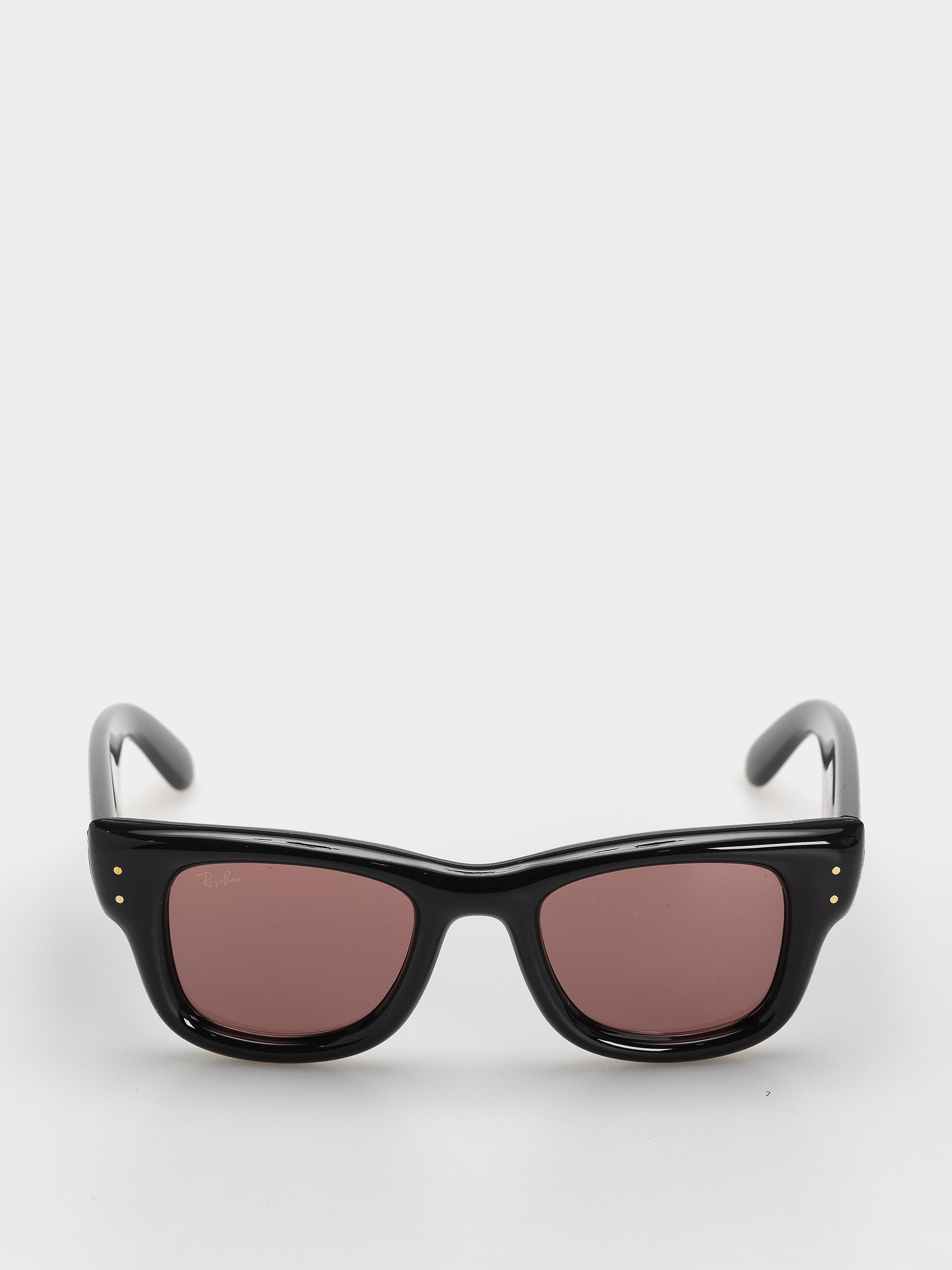 Ray-Ban Wayfarer Puffer Napszemüvegek (polerowany czarny/ciemnofioletowe)