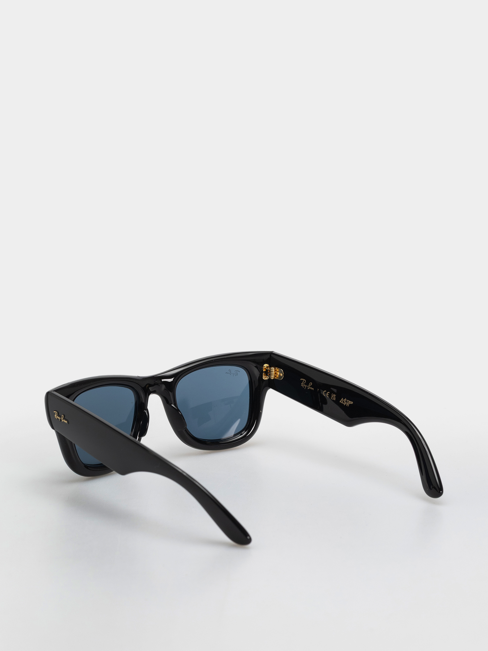 Ray-Ban Wayfarer Puffer Napszemüvegek (polerowany czarny/ciemnoniebieski)