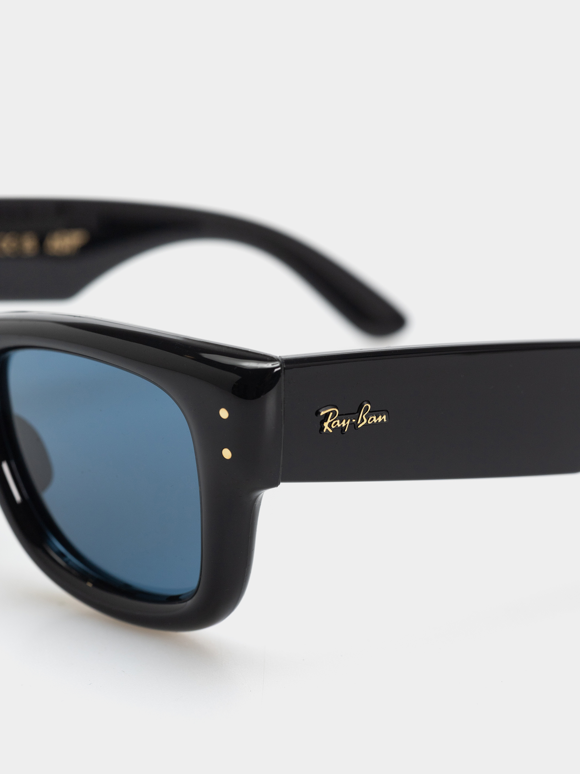 Ray-Ban Wayfarer Puffer Napszemüvegek (polerowany czarny/ciemnoniebieski)