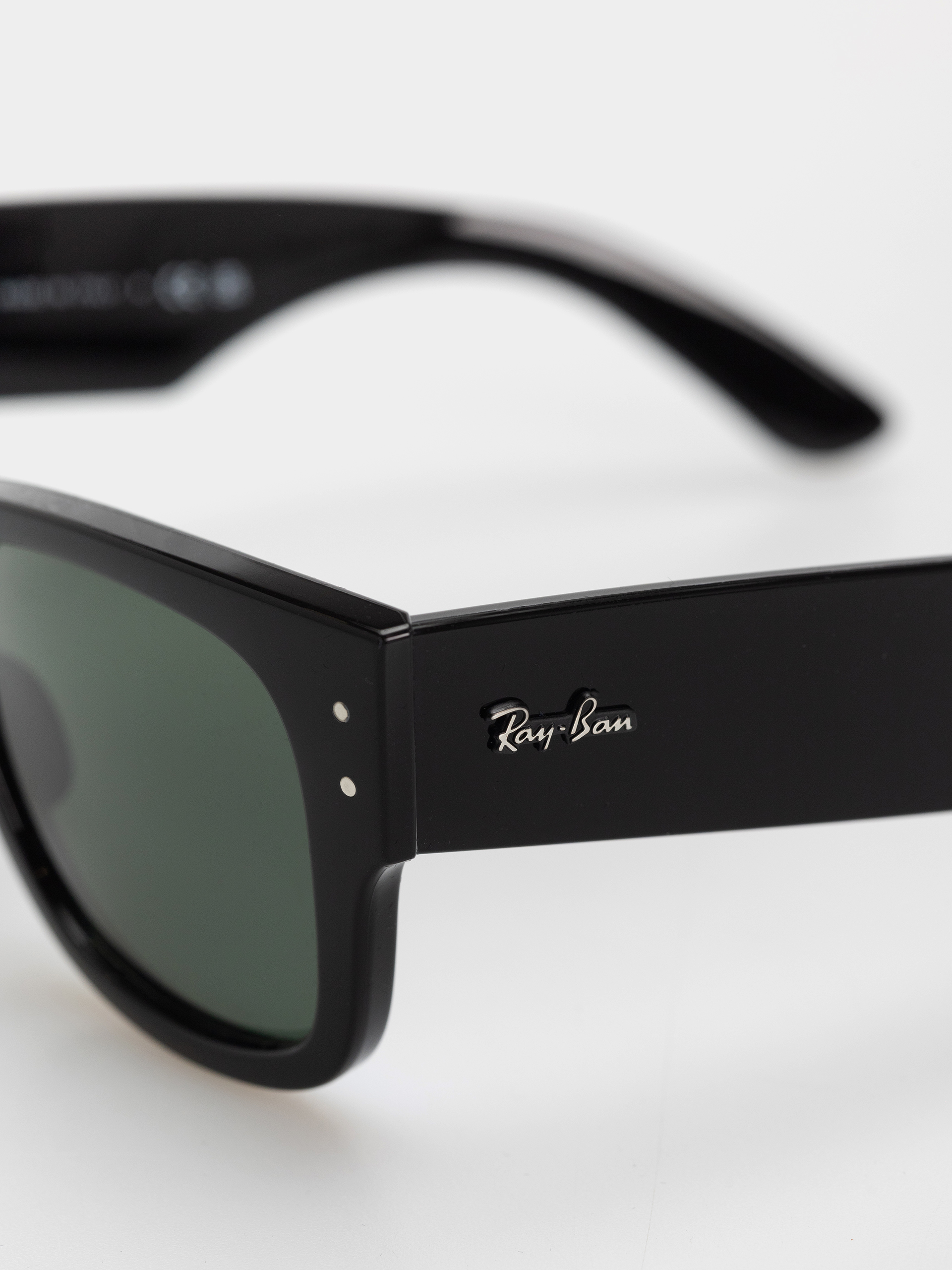 Ray-Ban Mega Wayfarer Napszemüvegek (polerowany czarny/zielony)