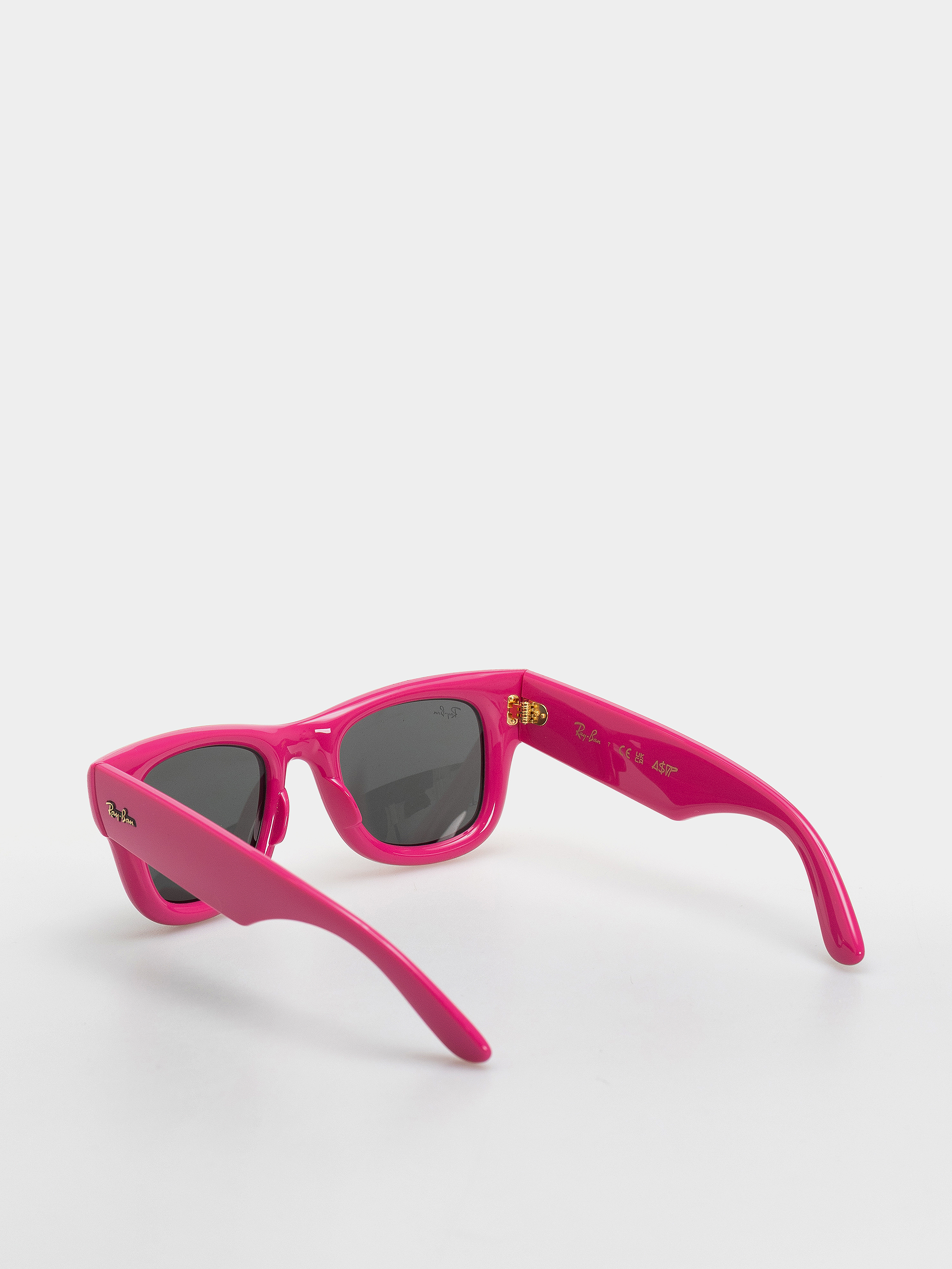 Ray-Ban Wayfarer Puffer Napszemüvegek (polerowany fuksja/ultra czarny)