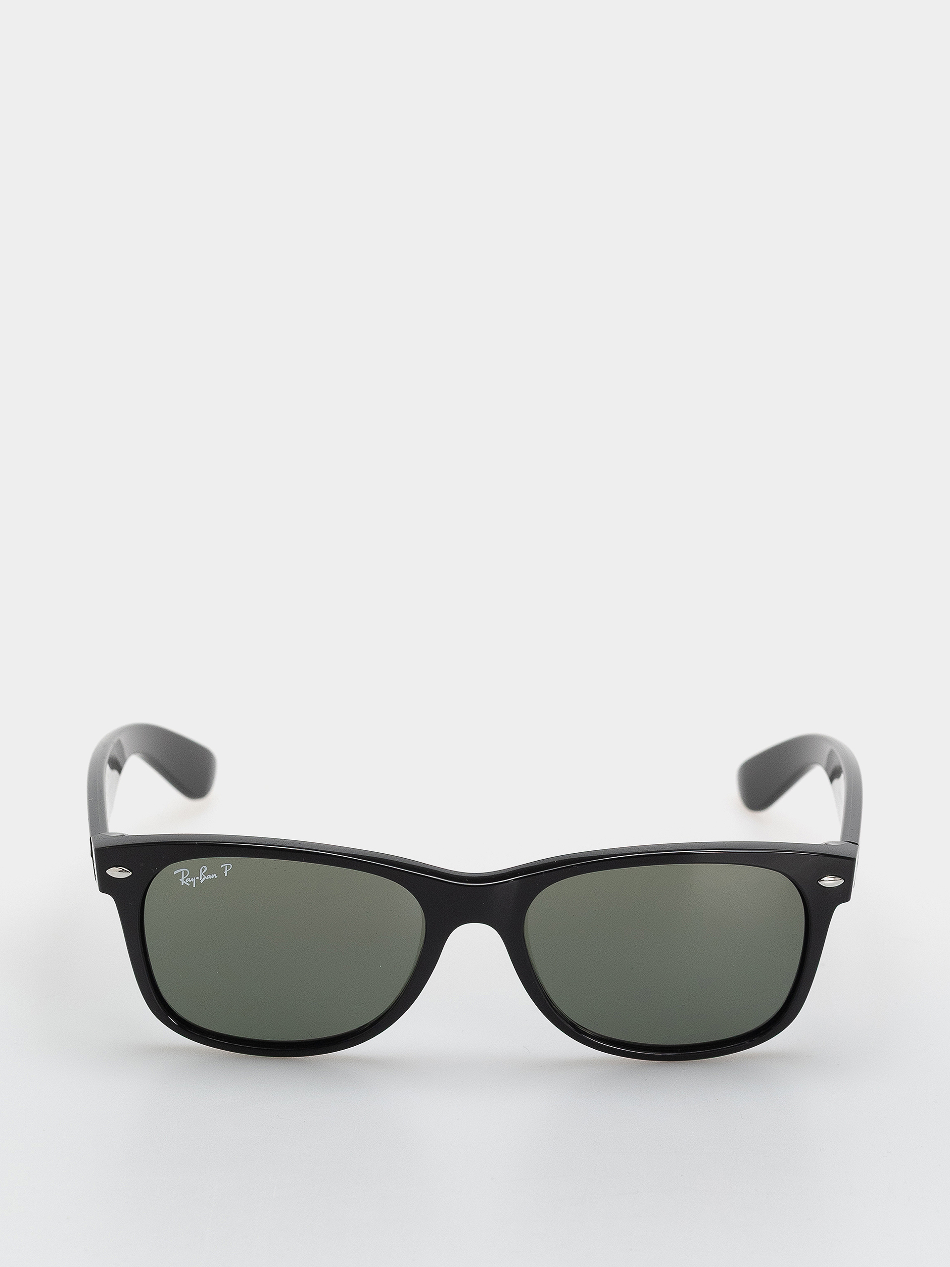 Ray-Ban New Wayfarer Classic Napszemüvegek (polerowany czarny/zielone z polaryzacją)