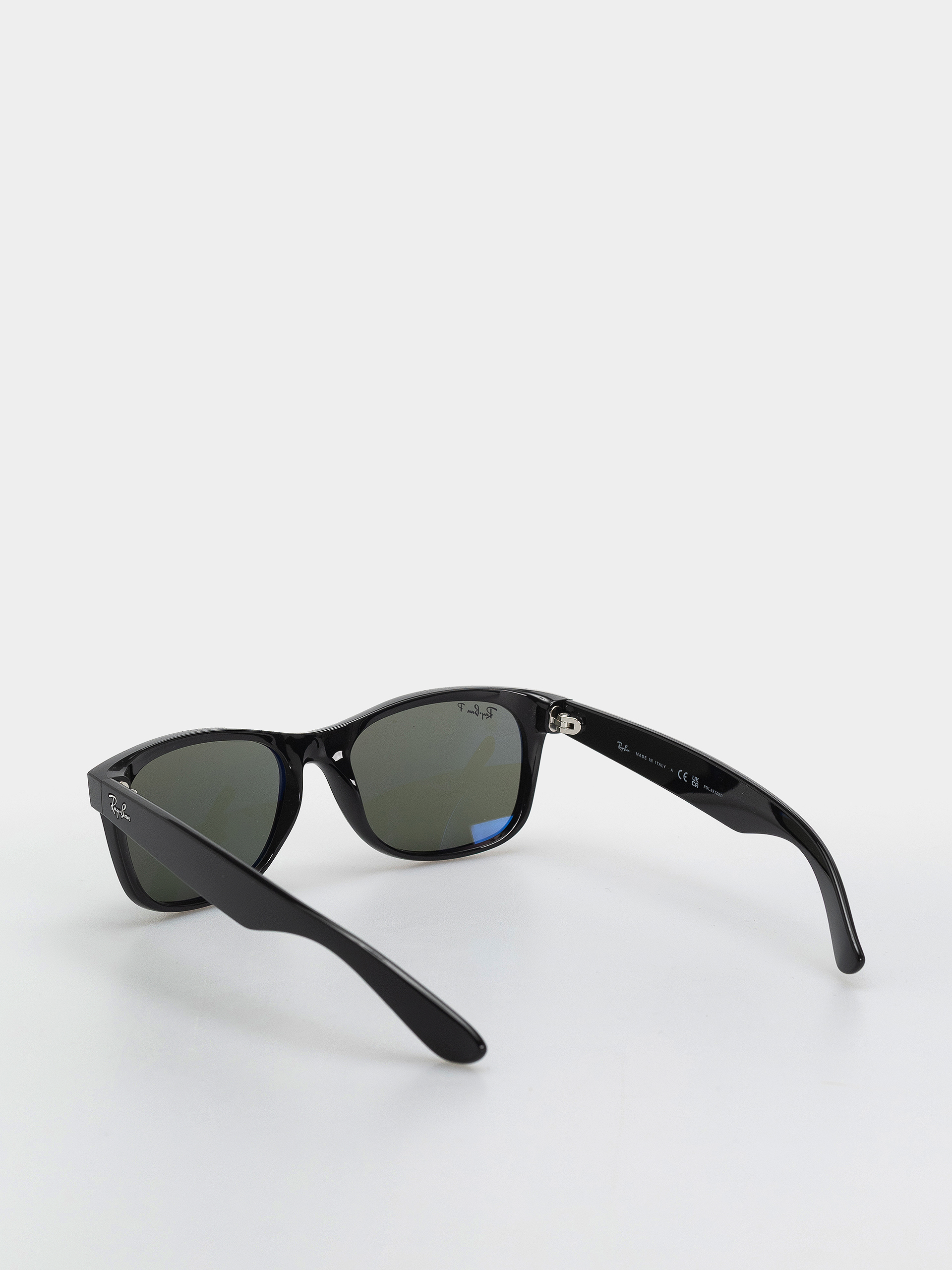 Ray-Ban New Wayfarer Classic Napszemüvegek (polerowany czarny/zielone z polaryzacją)