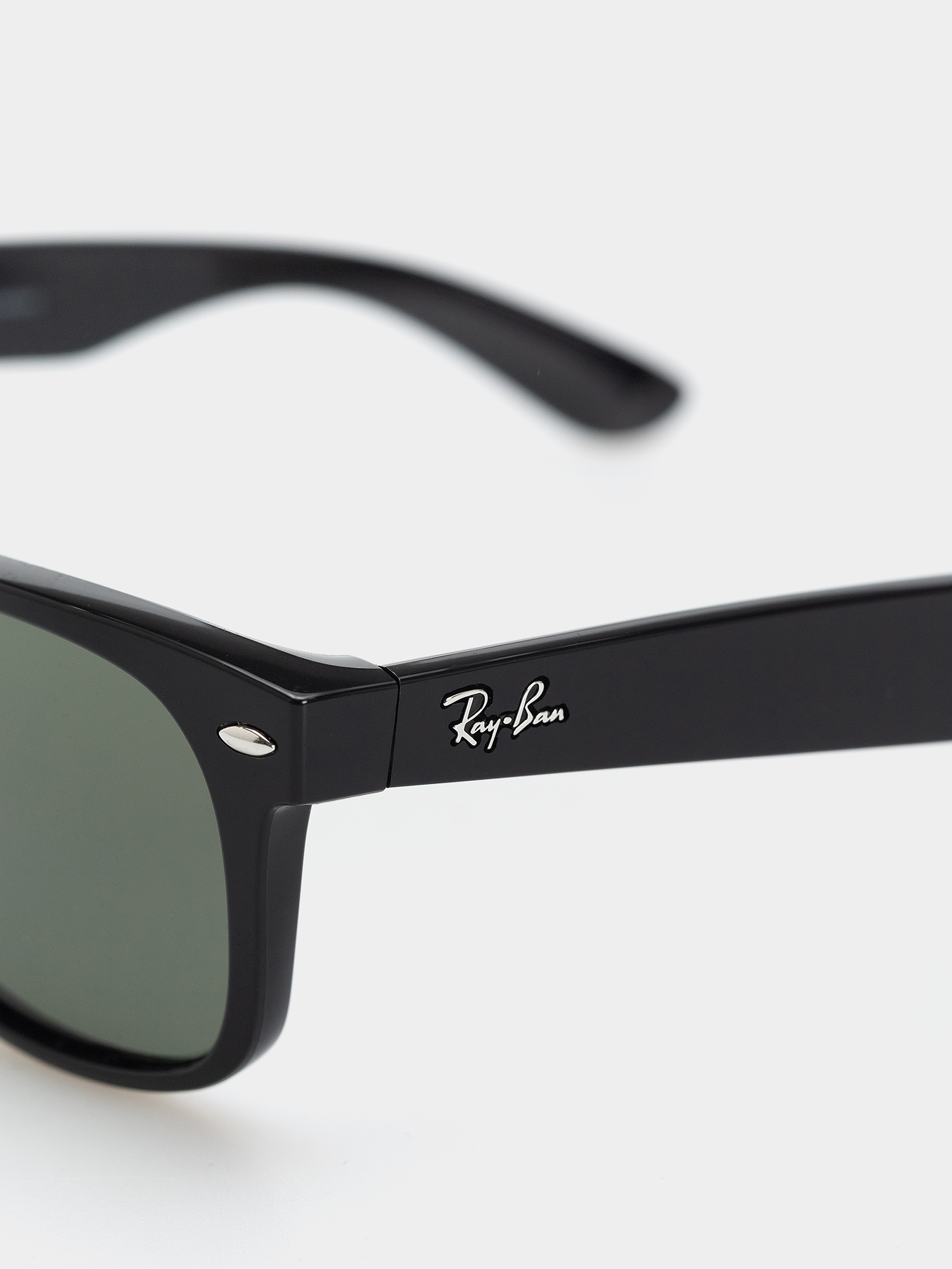 Ray-Ban New Wayfarer Classic Napszemüvegek (polerowany czarny/zielone z polaryzacją)