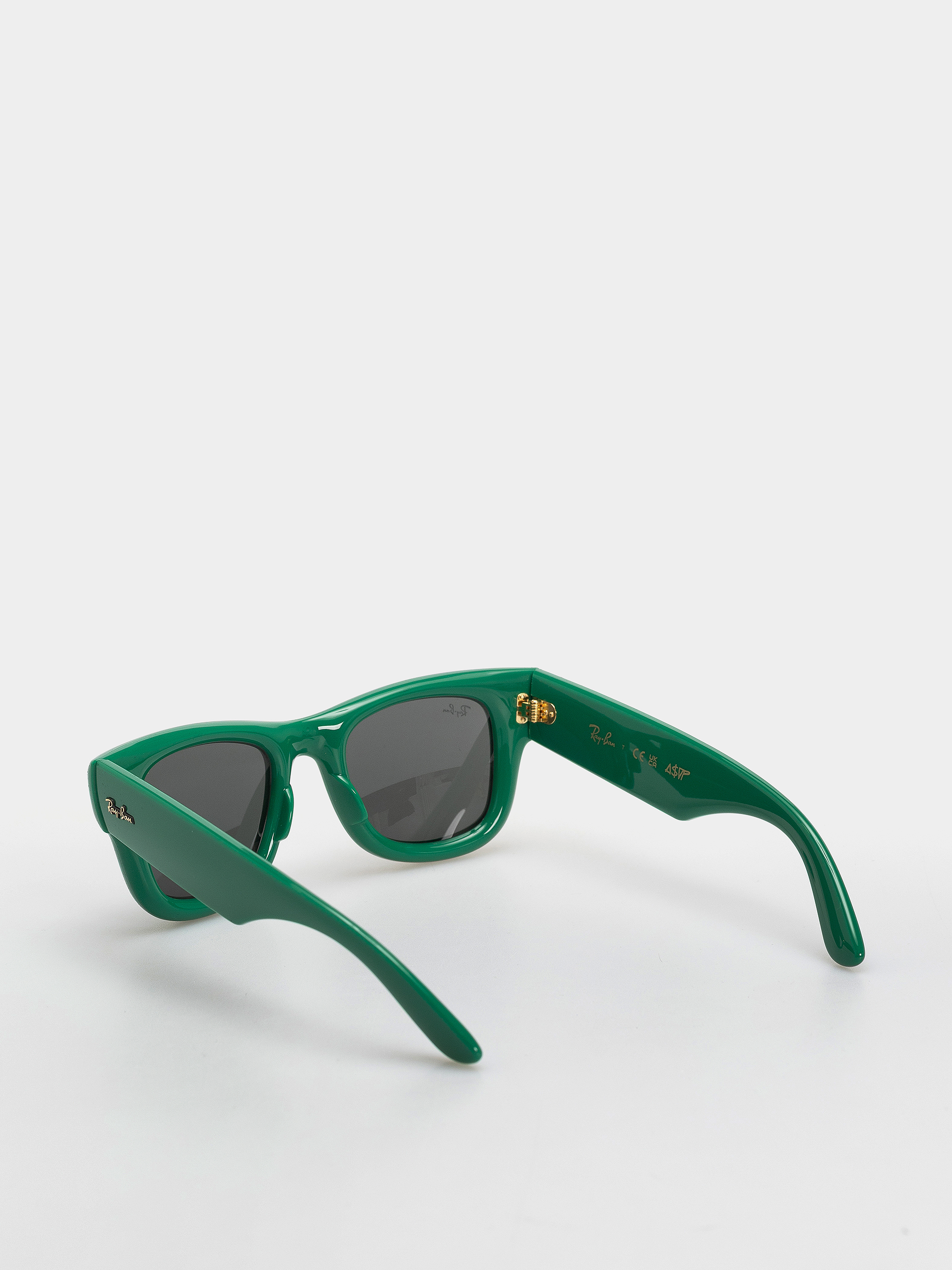 Ray-Ban Wayfarer Puffer Napszemüvegek (polerowany zielony/ultra czarny)
