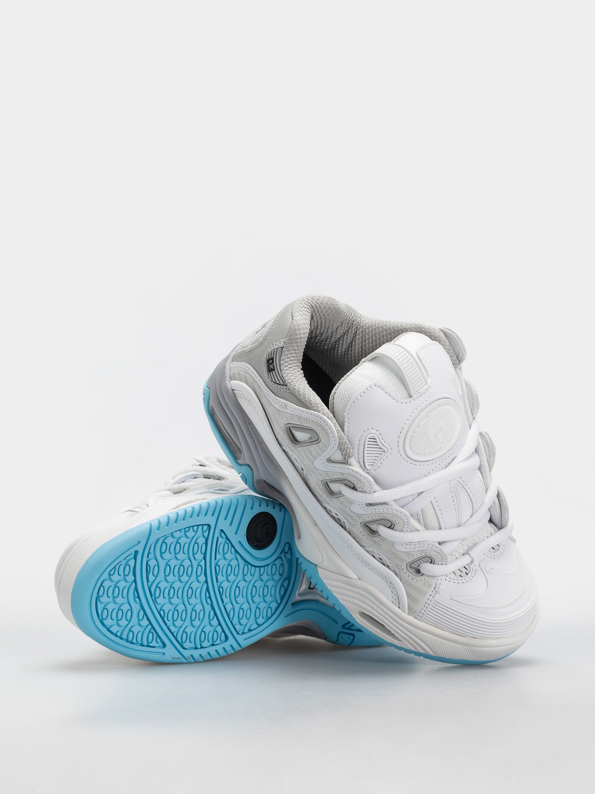 Osiris D3 2001 Cipők (white/grey/baby blue)