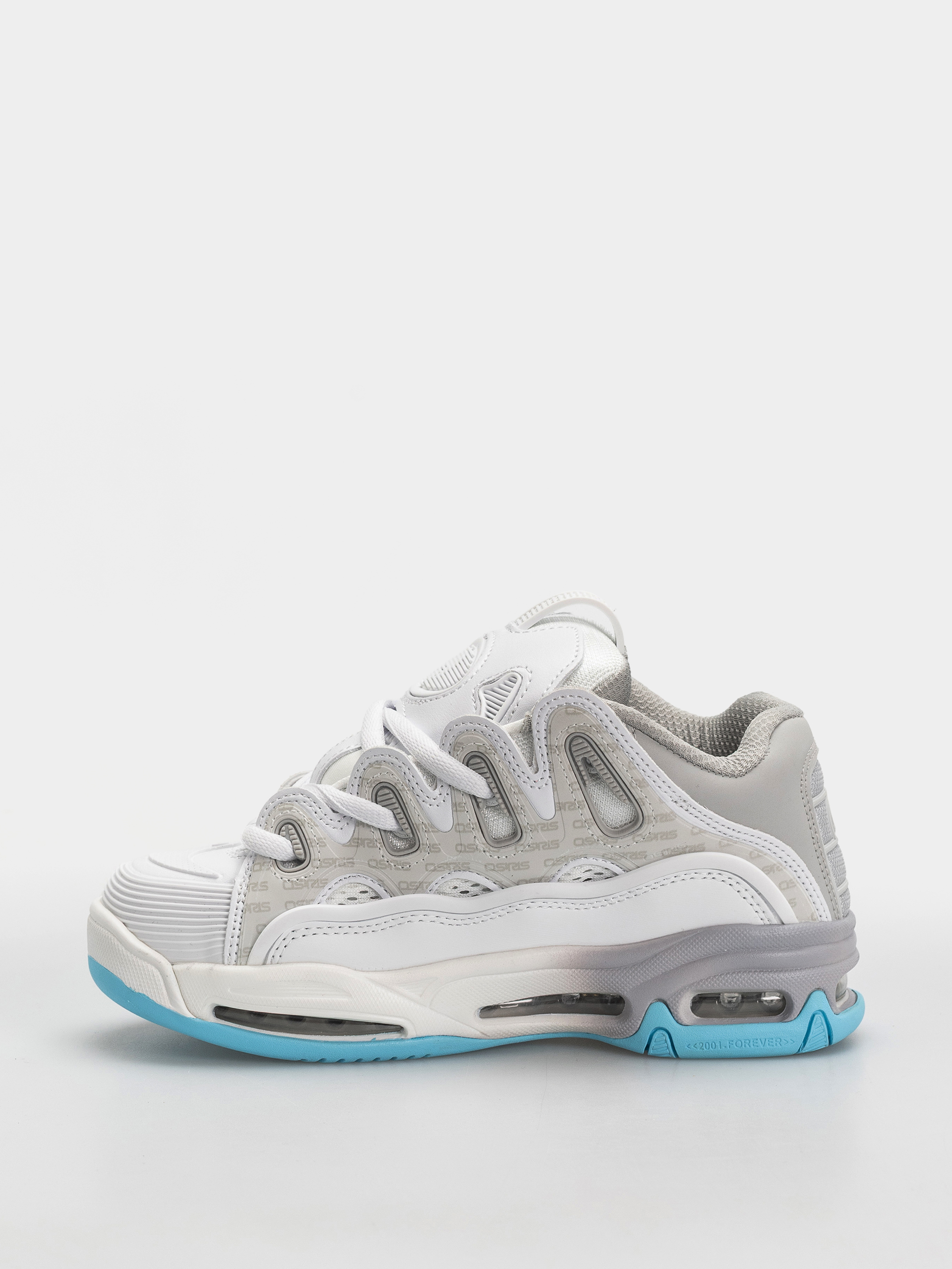 Osiris D3 2001 Cipők (white/grey/baby blue)