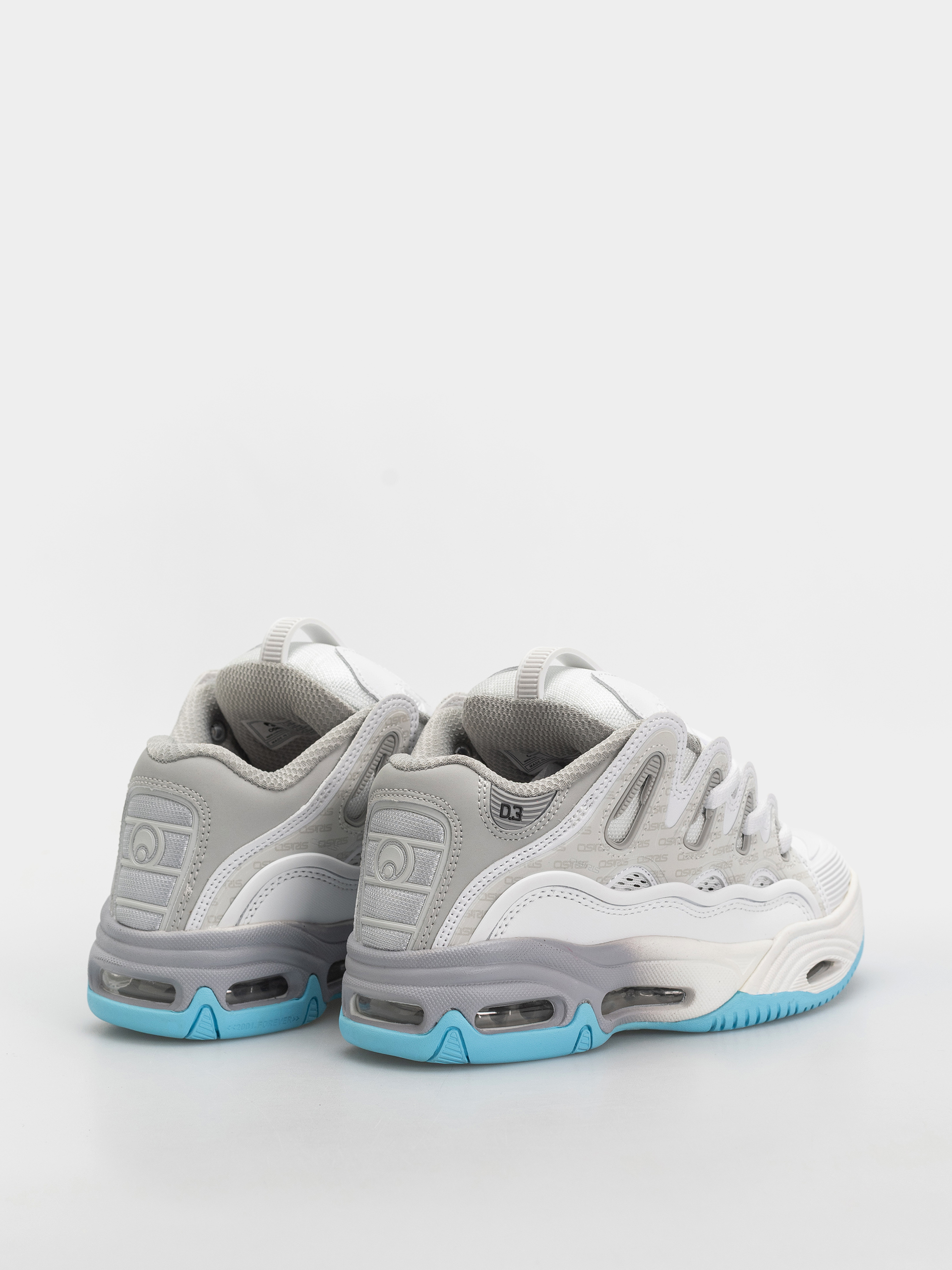Osiris D3 2001 Cipők (white/grey/baby blue)