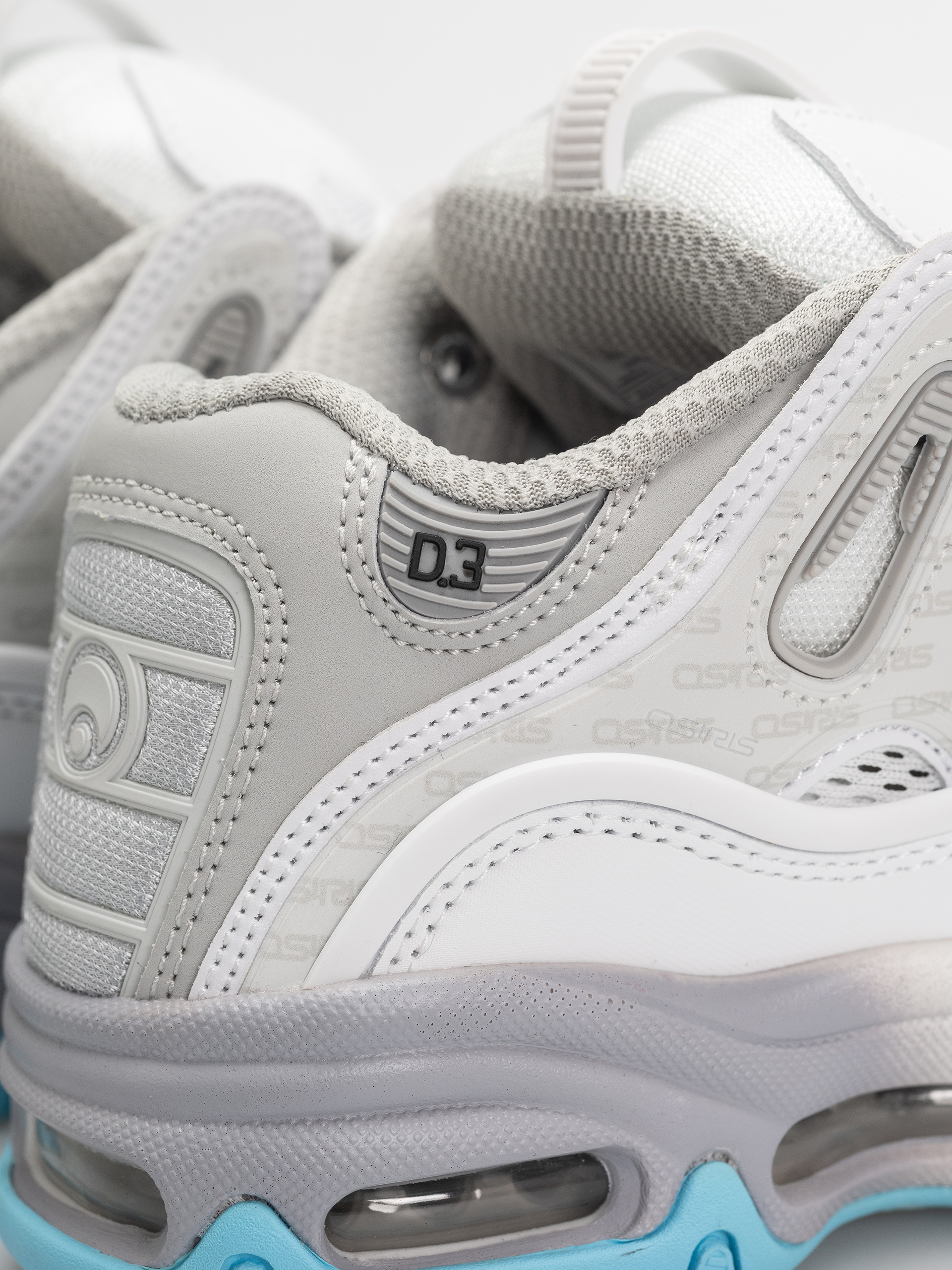 Osiris D3 2001 Cipők (white/grey/baby blue)