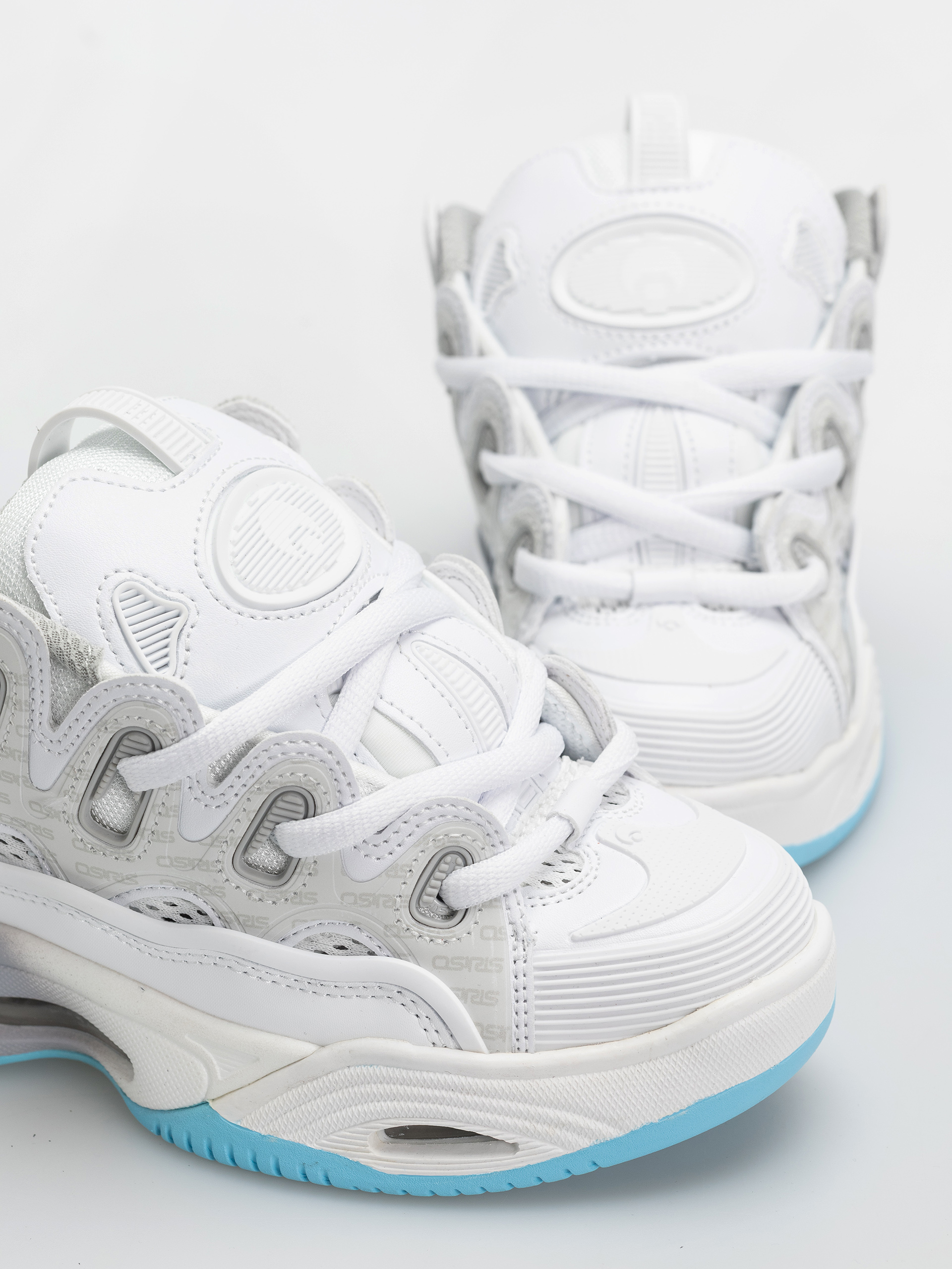 Osiris D3 2001 Cipők (white/grey/baby blue)