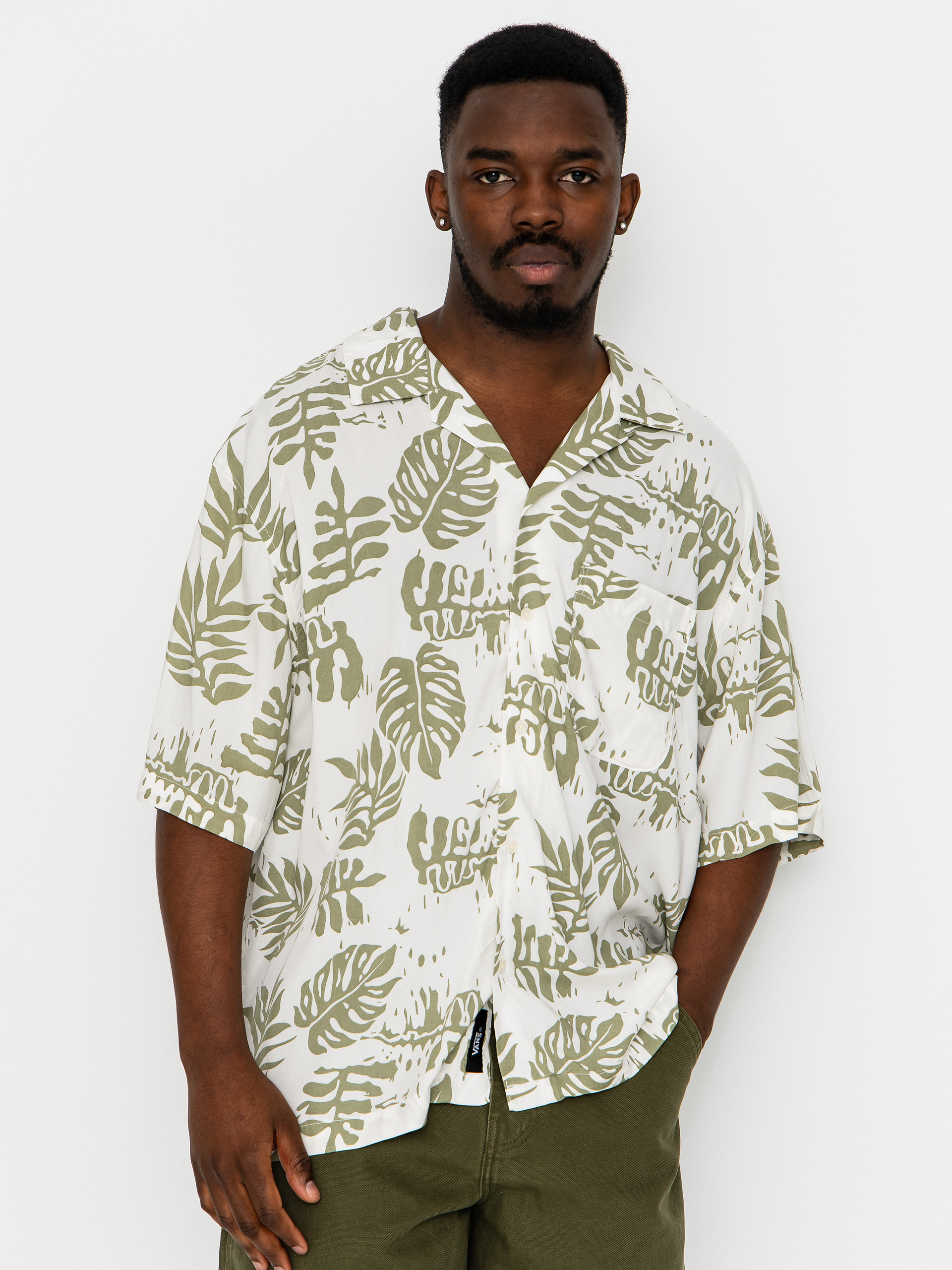 Vans Van Doren Printed Camp Ing (soft sage)
