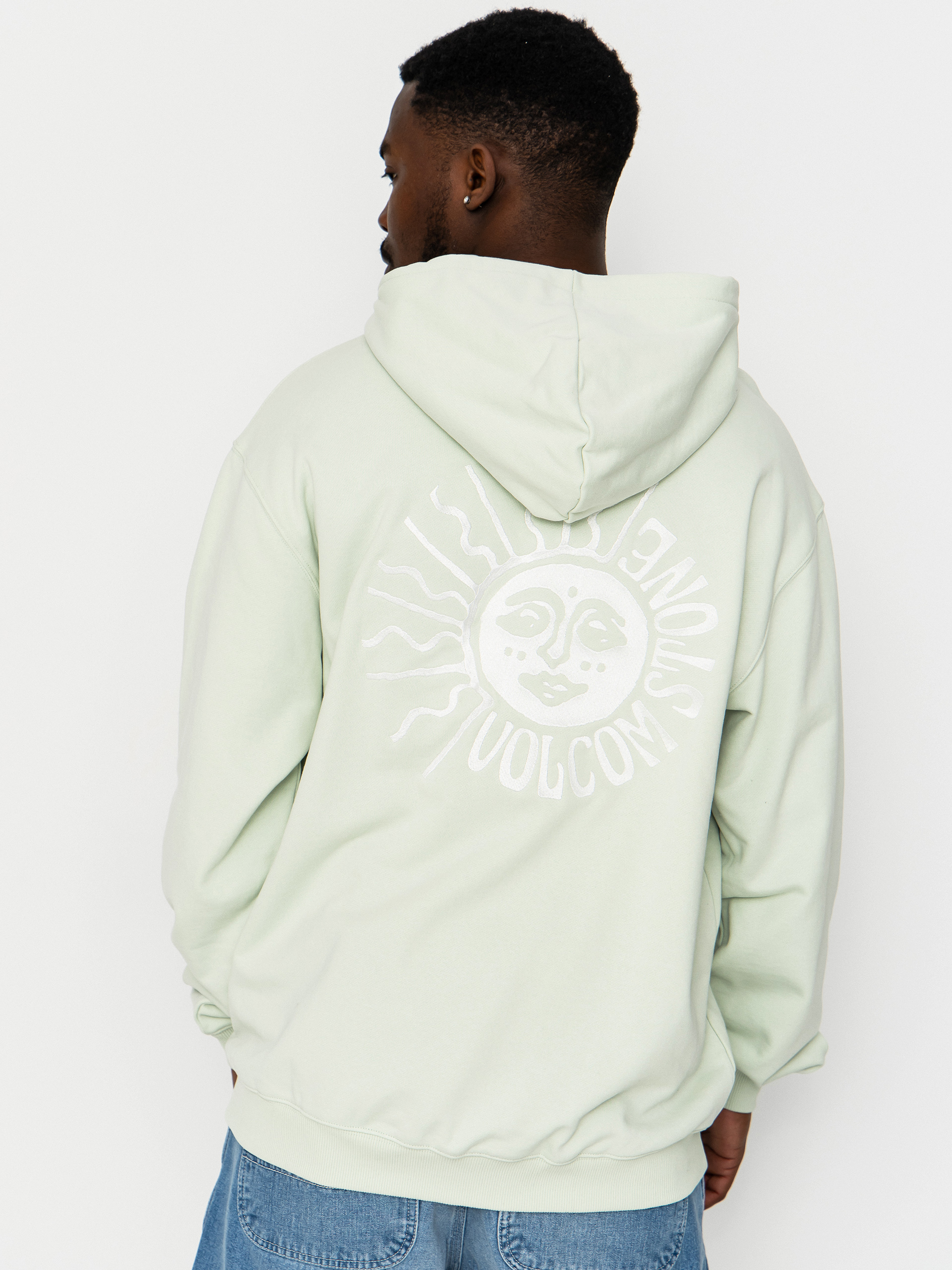 Volcom Handerry HD Kapucnis pulu00f3ver (pale aqua)