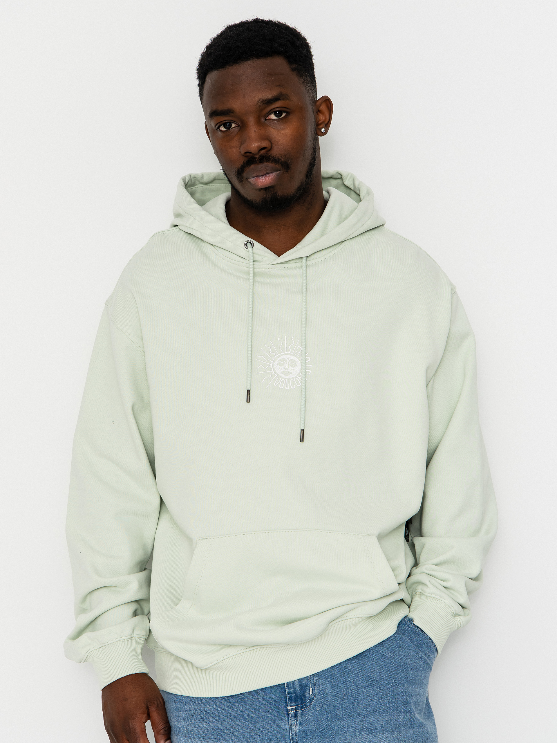Volcom Handerry HD Kapucnis pulóver (pale aqua)