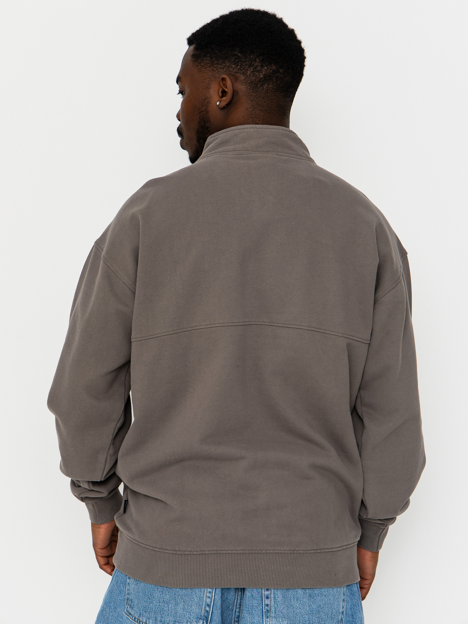 Billabong Core Lord Half Zip Pulóver (pewter)