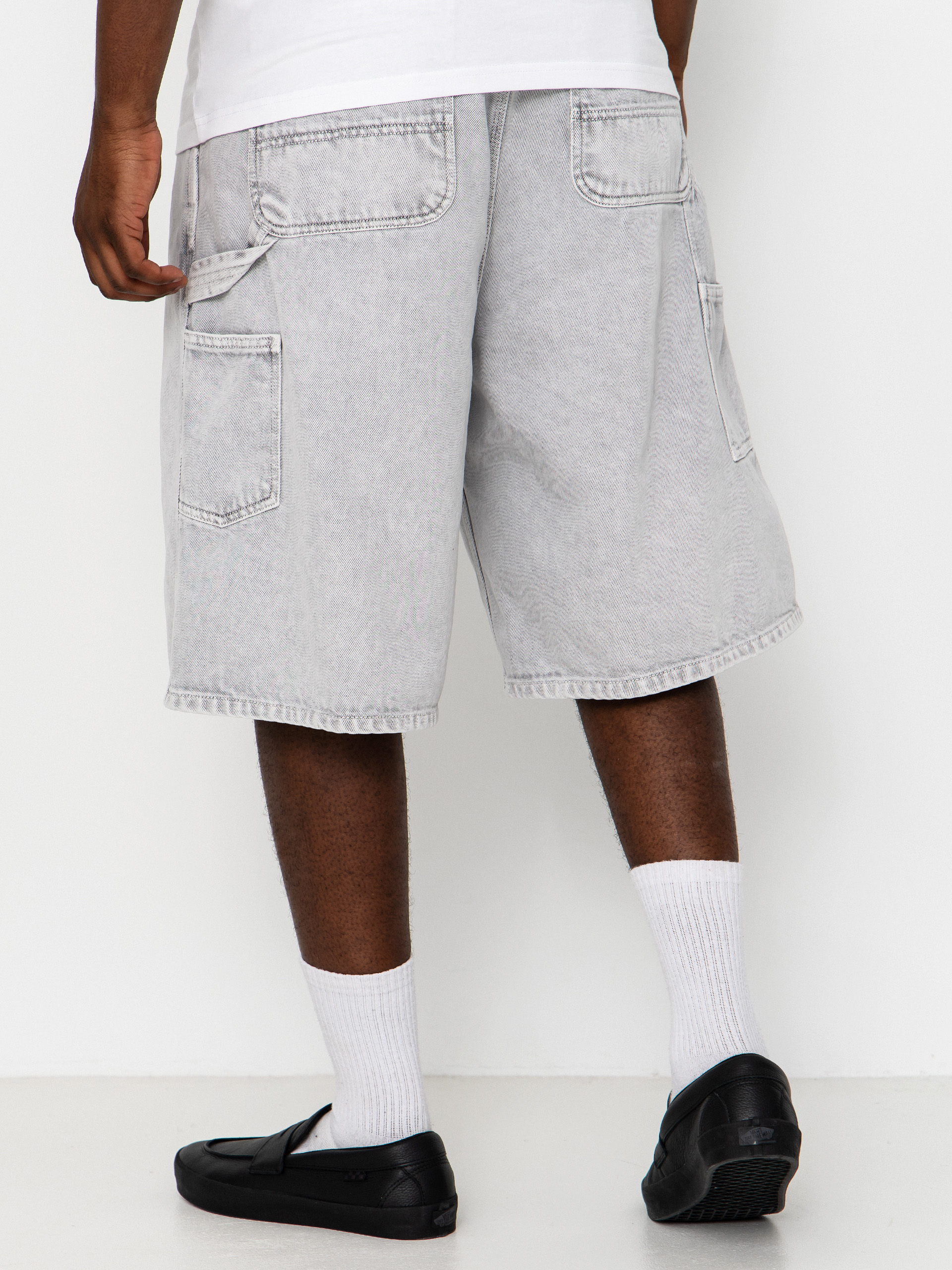 Rövidnadrág Carhartt WIP OG Single Knee (black chalk wash)