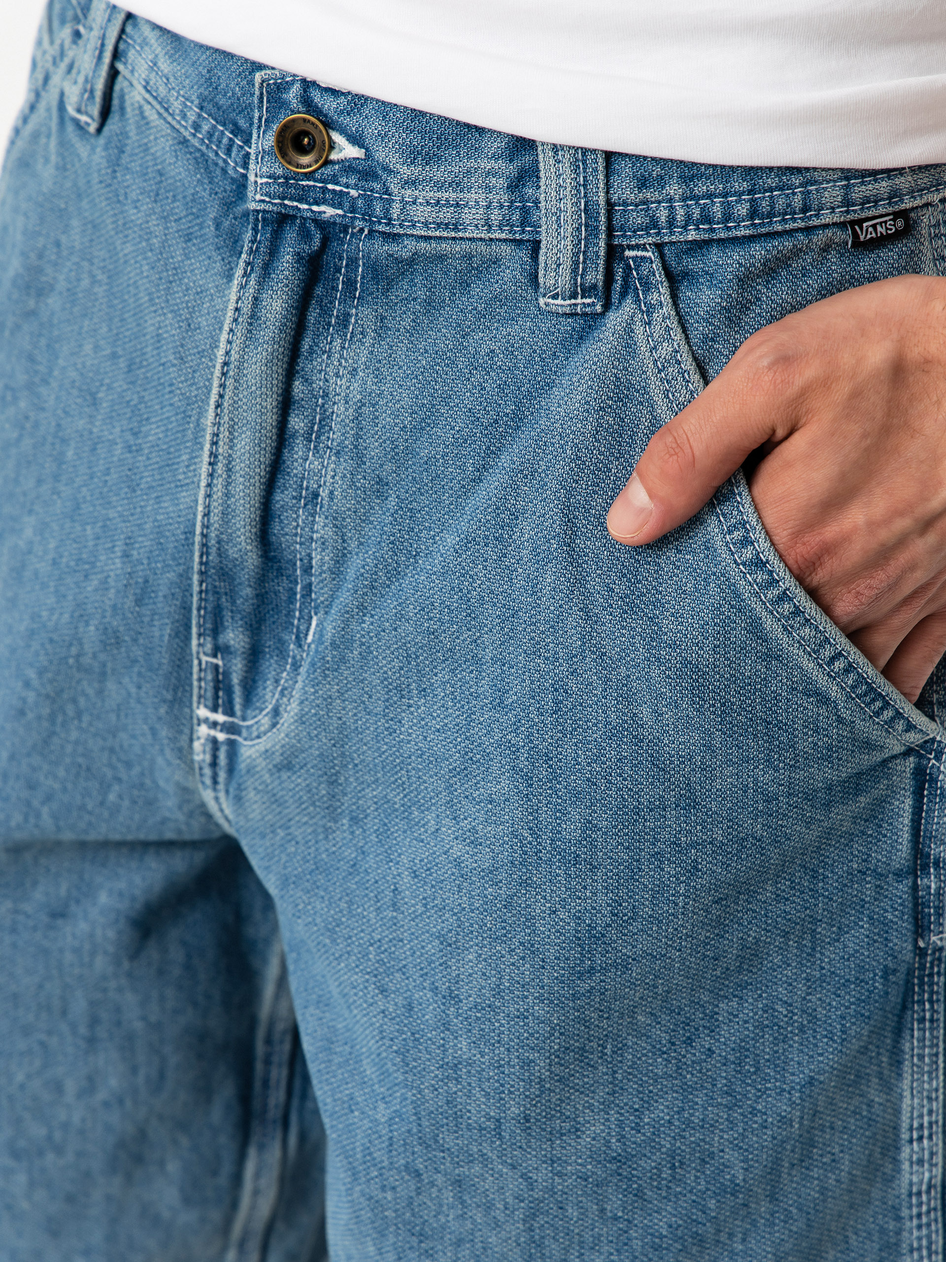 Vans Chore Loose Denim Rövidnadrág (stonewash/blue)