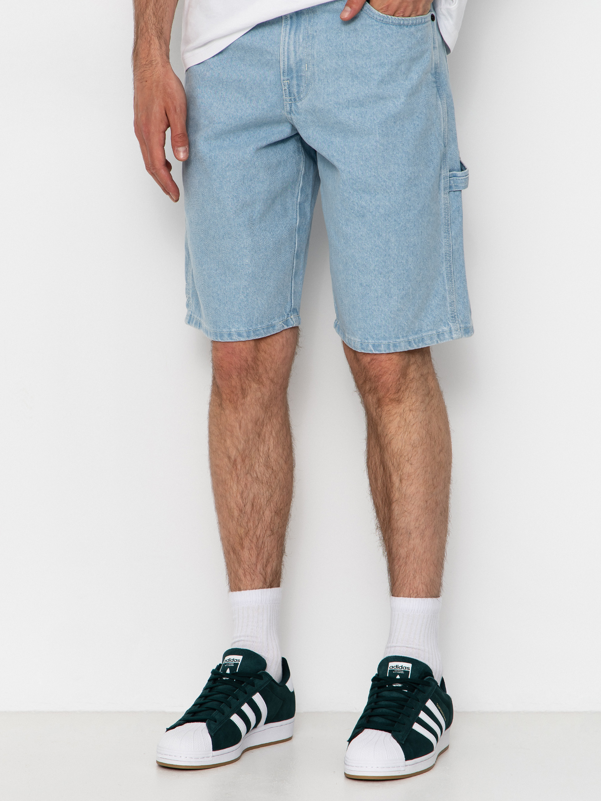 Dickies 993 11 Inch Carpenter Rövidnadrág (vintage aged blue)