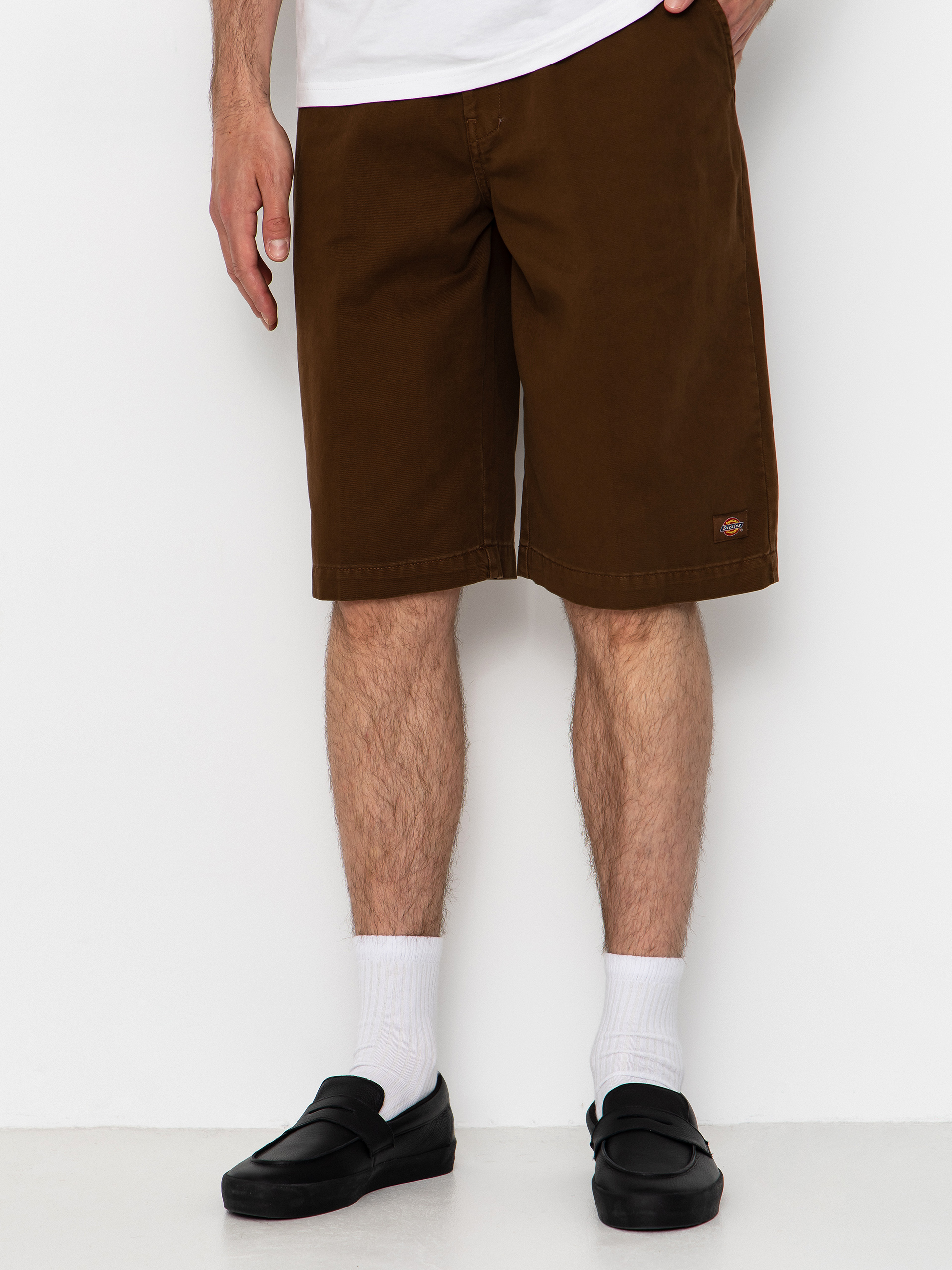 Dickies 247 Garment Dyed 13 Inch Rövidnadrág (timber brown)