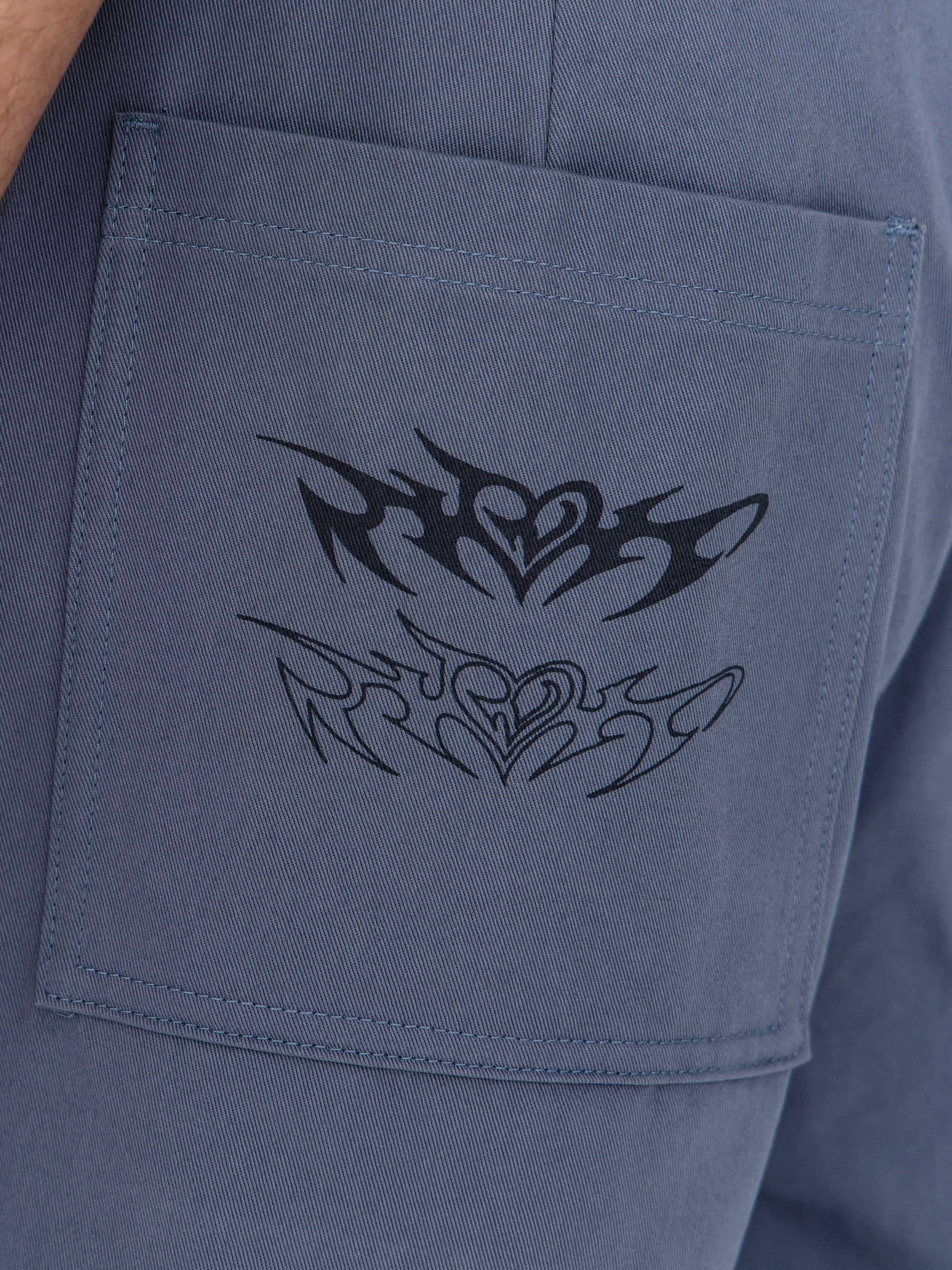 Kisnadrág RipNDip Westside Wide Fit (slate)