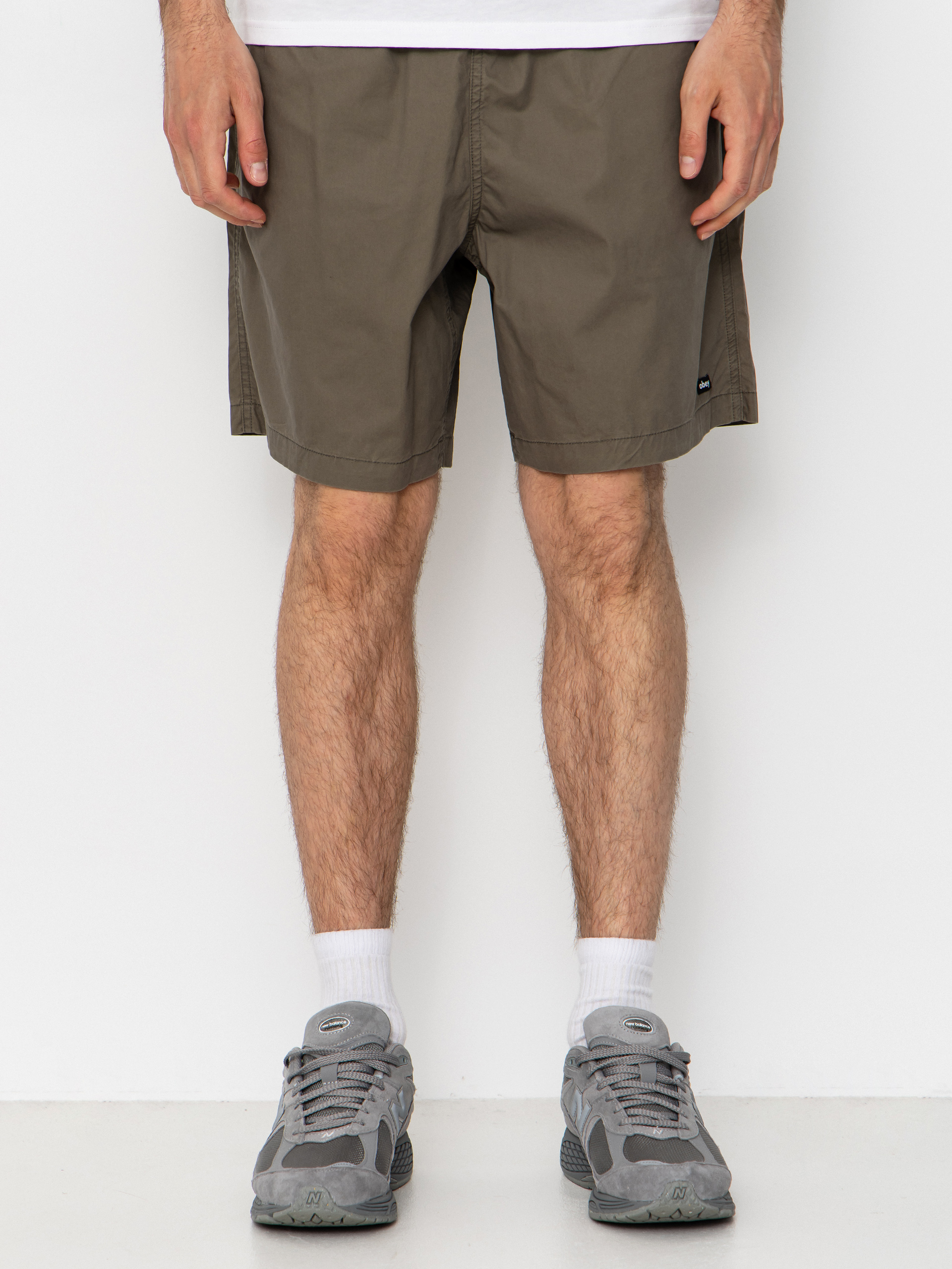 OBEY Easy Trail Rövidnadrág (smokey olive faded wash)
