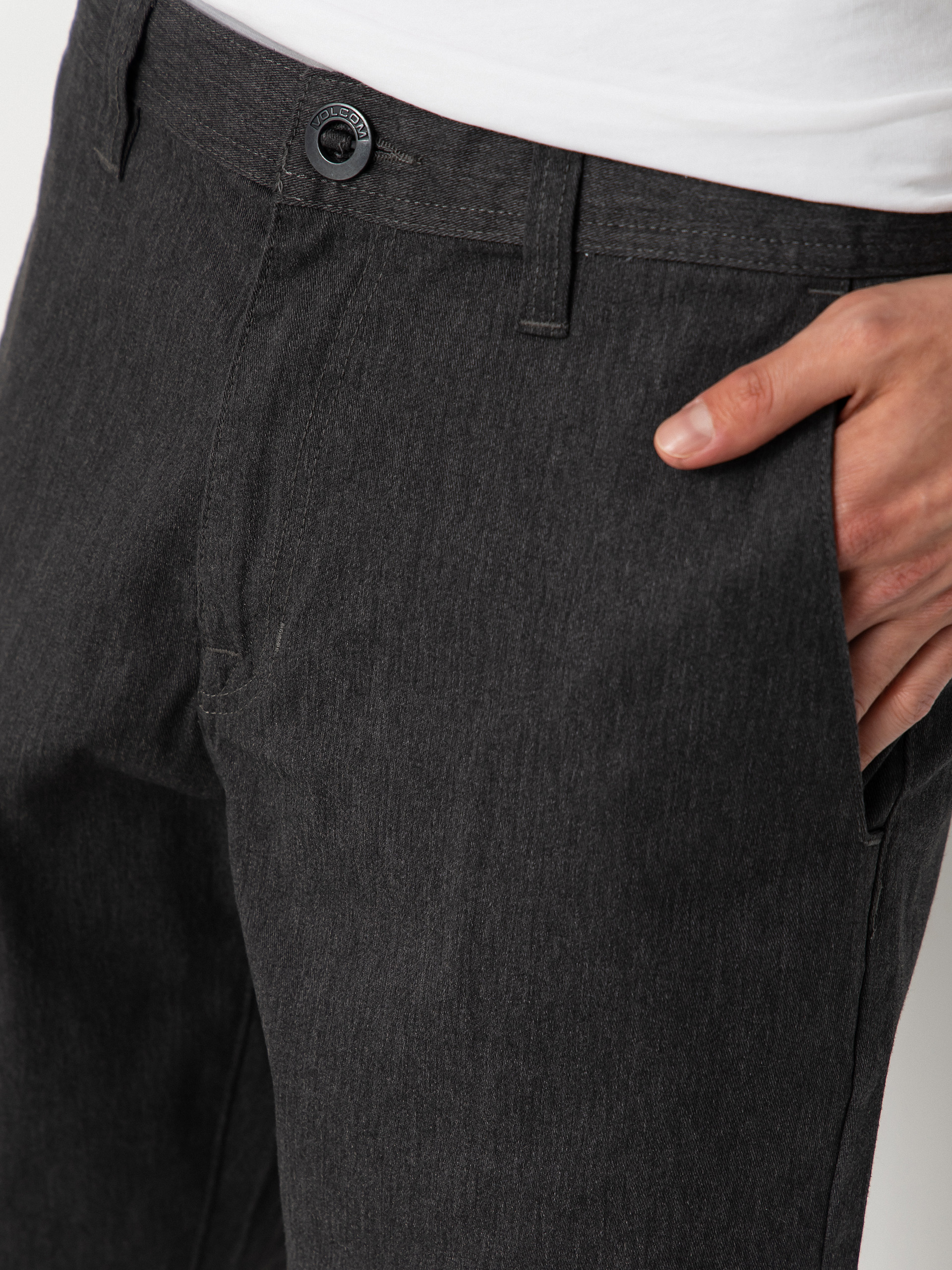 Volcom Frckn Mdn Strch 21 Rövidnadrág (charcoal heather)