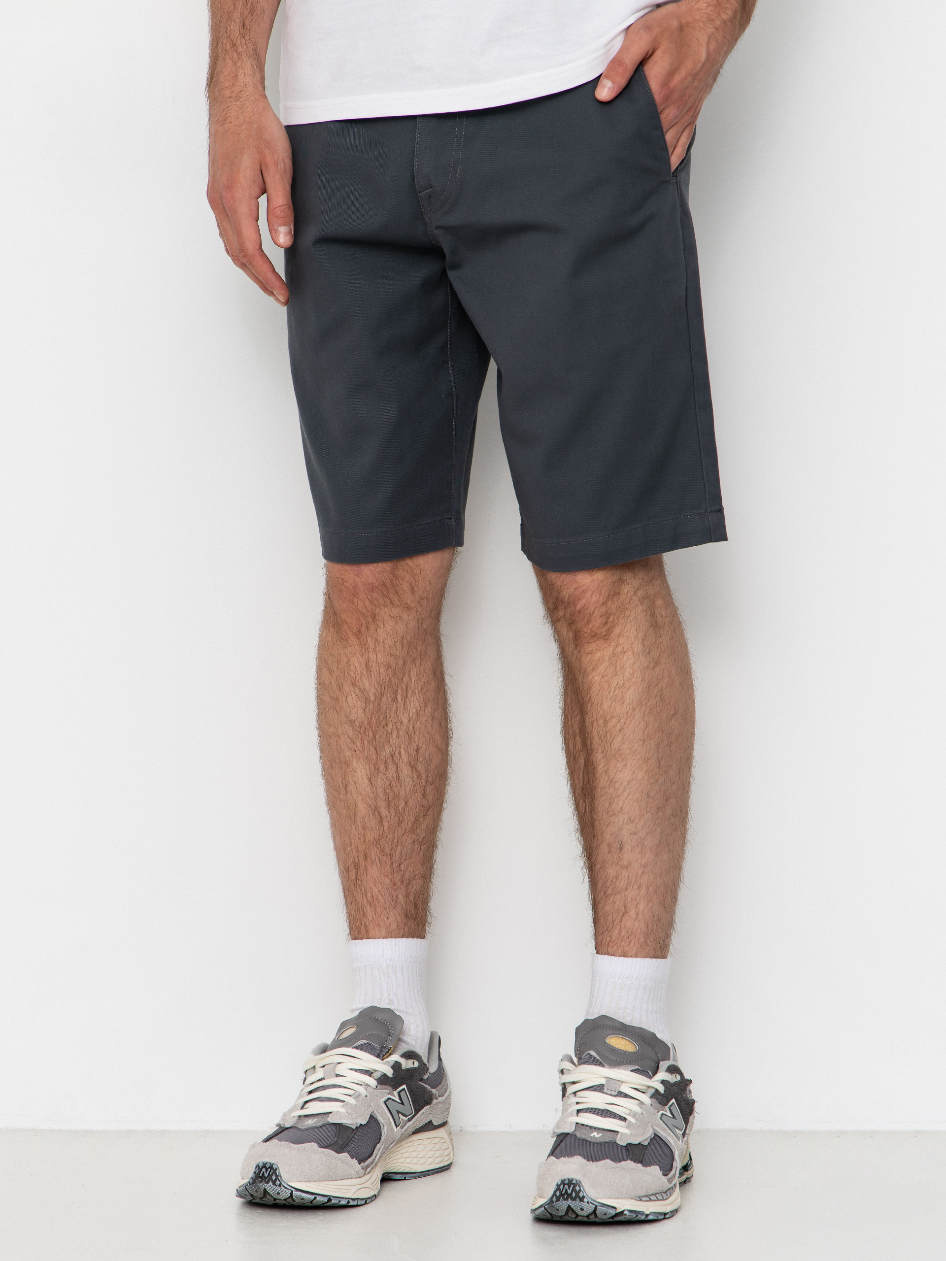 Volcom Frckn Mdn Strch 21 Rövidnadrág (dark slate)