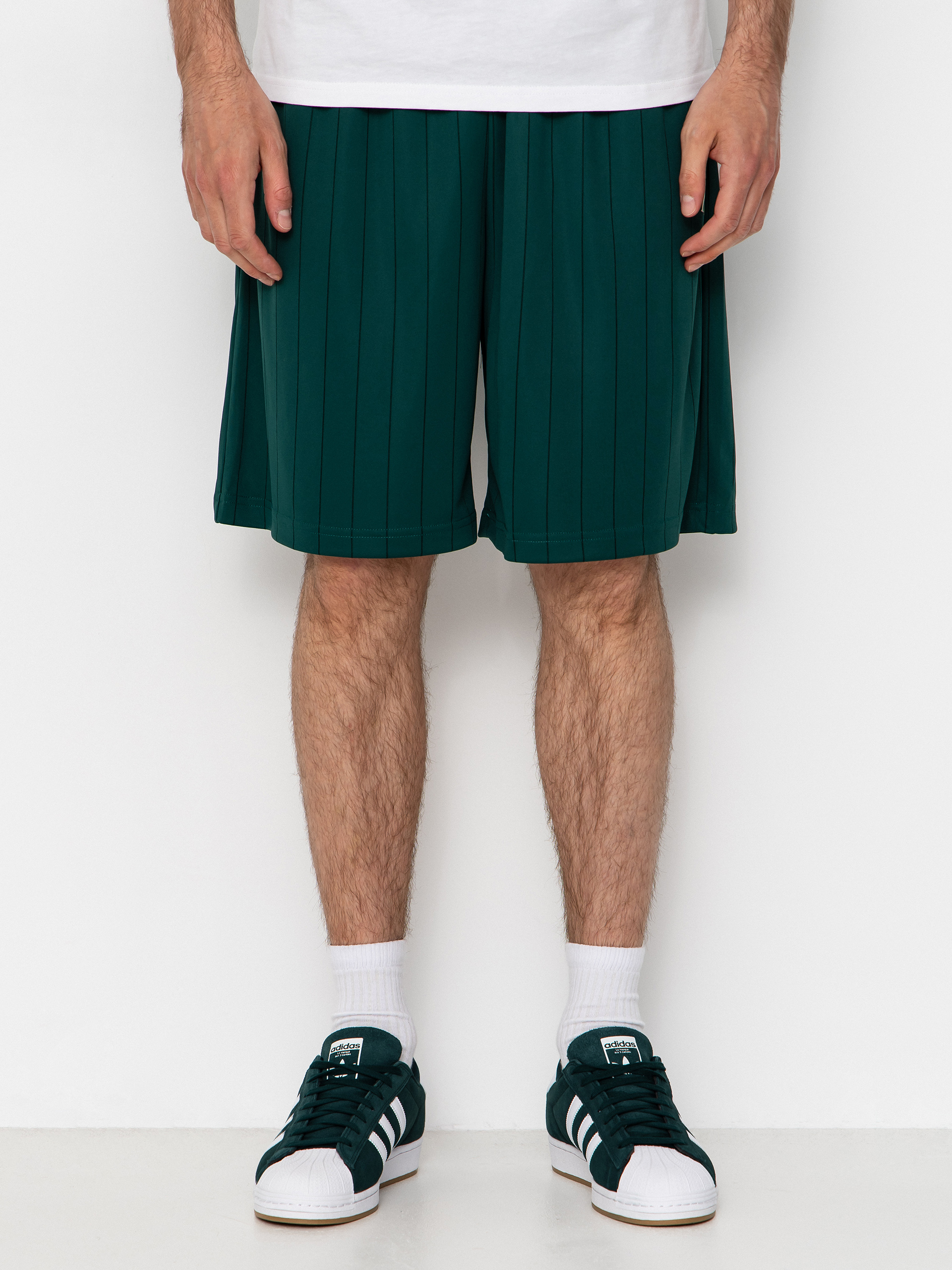Rövidnadrág Karl Kani Insignia Shadow Pinstripe Soccer (green)