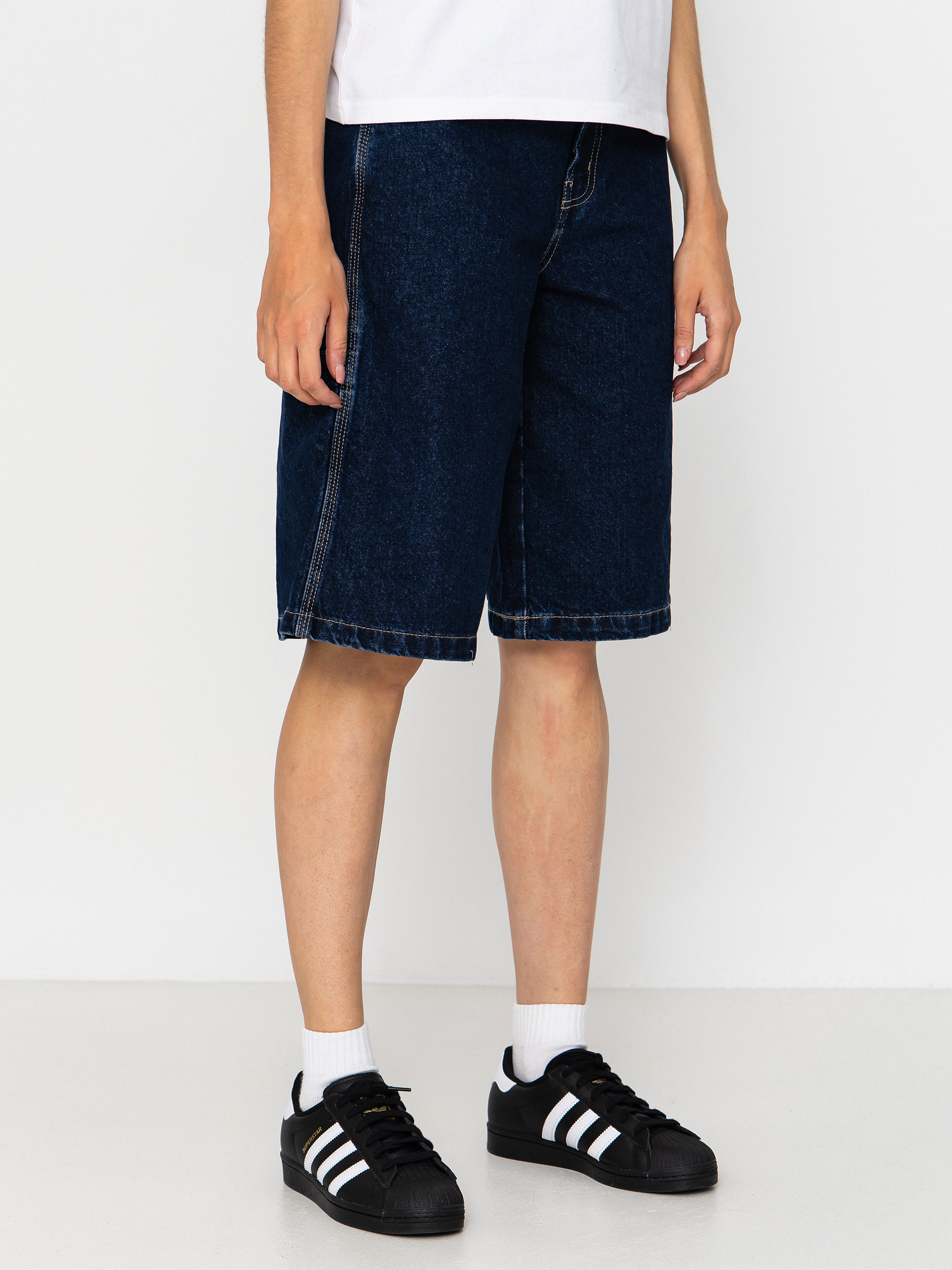 Rövidnadrág Dickies 957 13 Inch Denim Wmn (dark indigo)