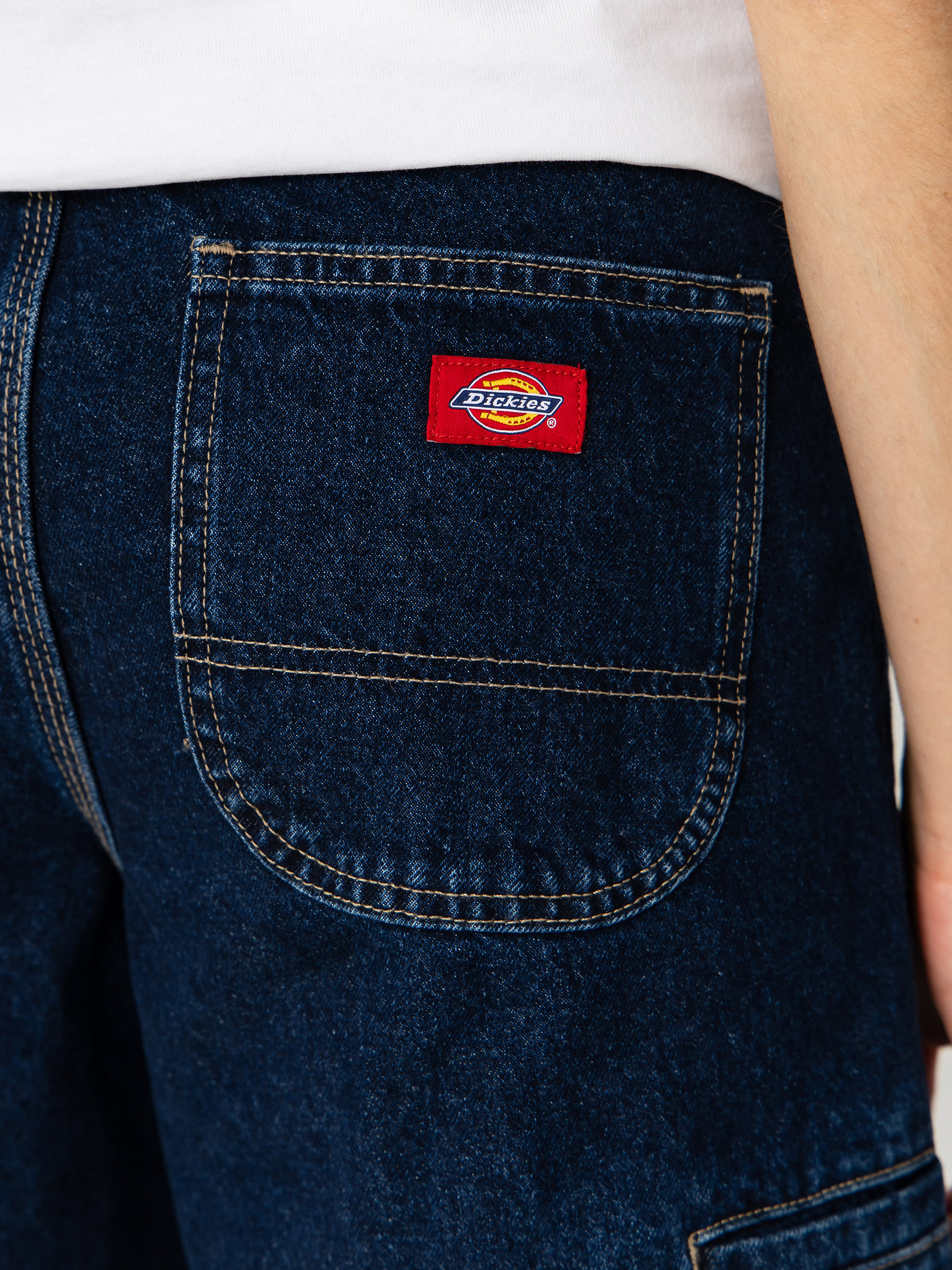 Rövidnadrág Dickies 957 13 Inch Denim Wmn (dark indigo)