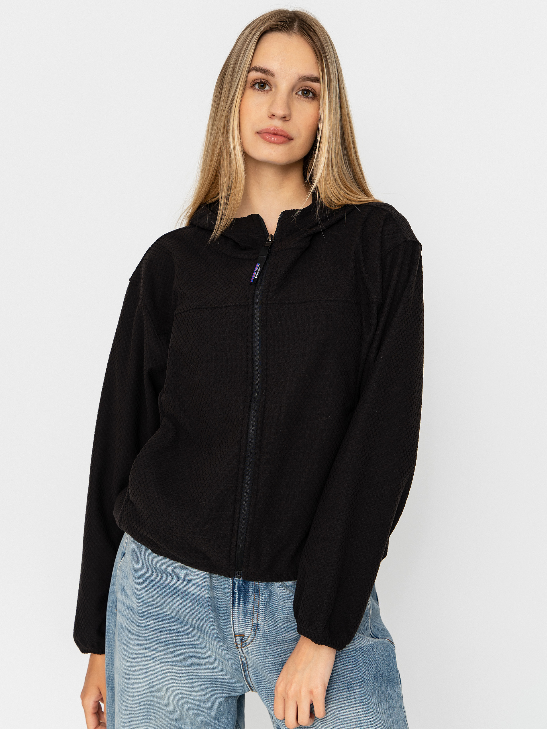 Patagonia Textured HD Wmn Pulóver (black)
