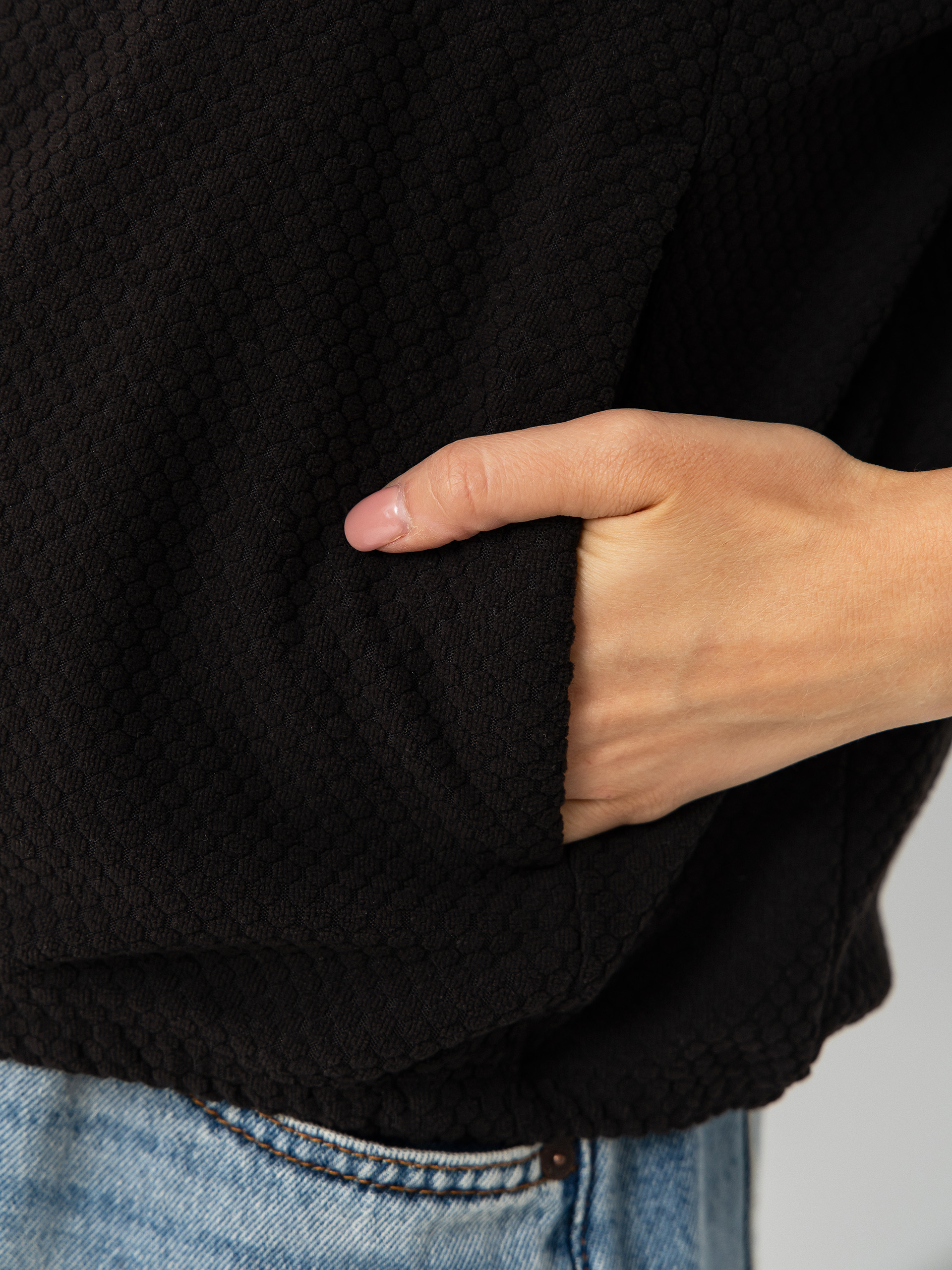 Patagonia Textured HD Wmn Pulóver (black)