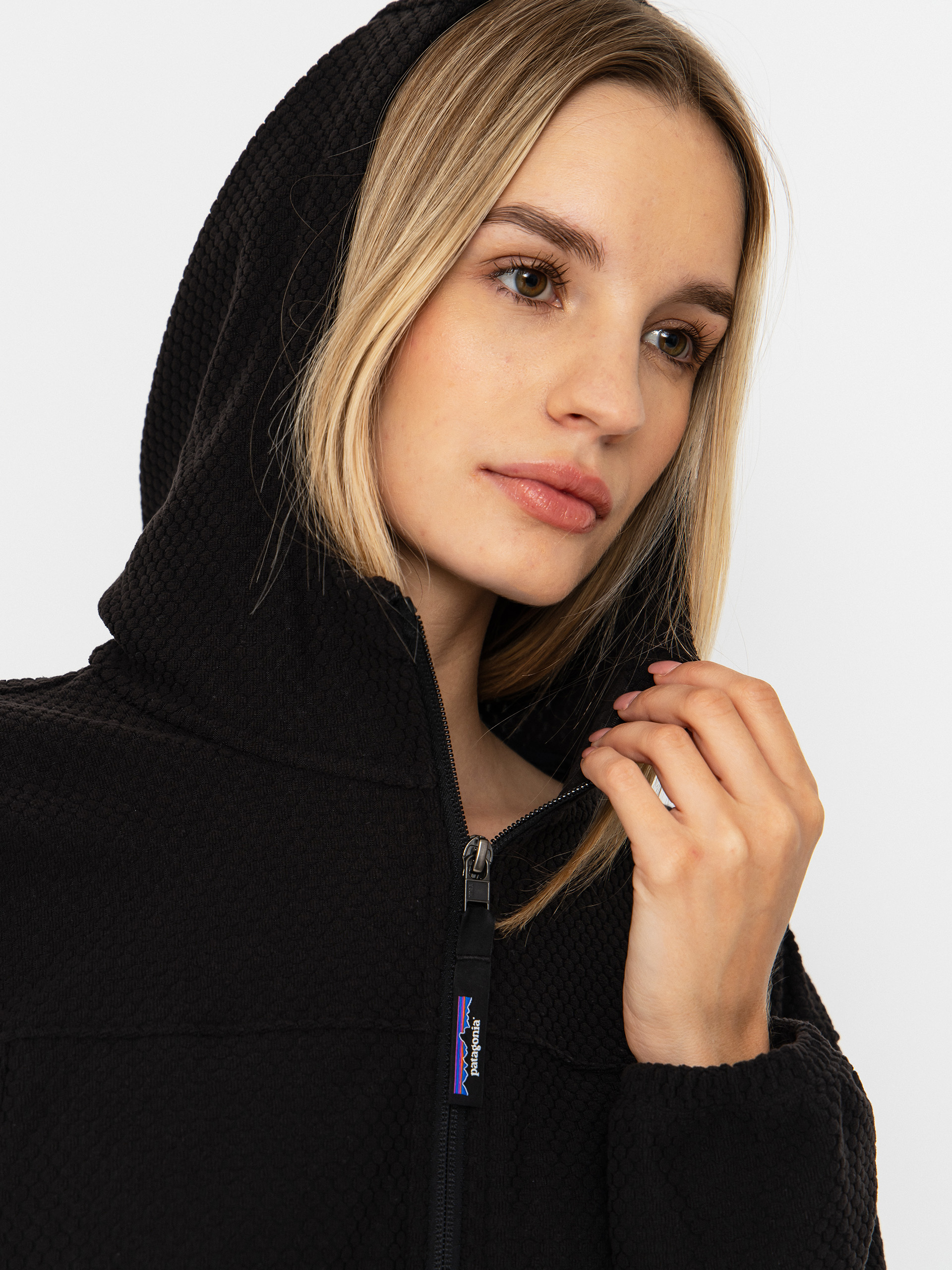 Patagonia Textured HD Wmn Pulóver (black)