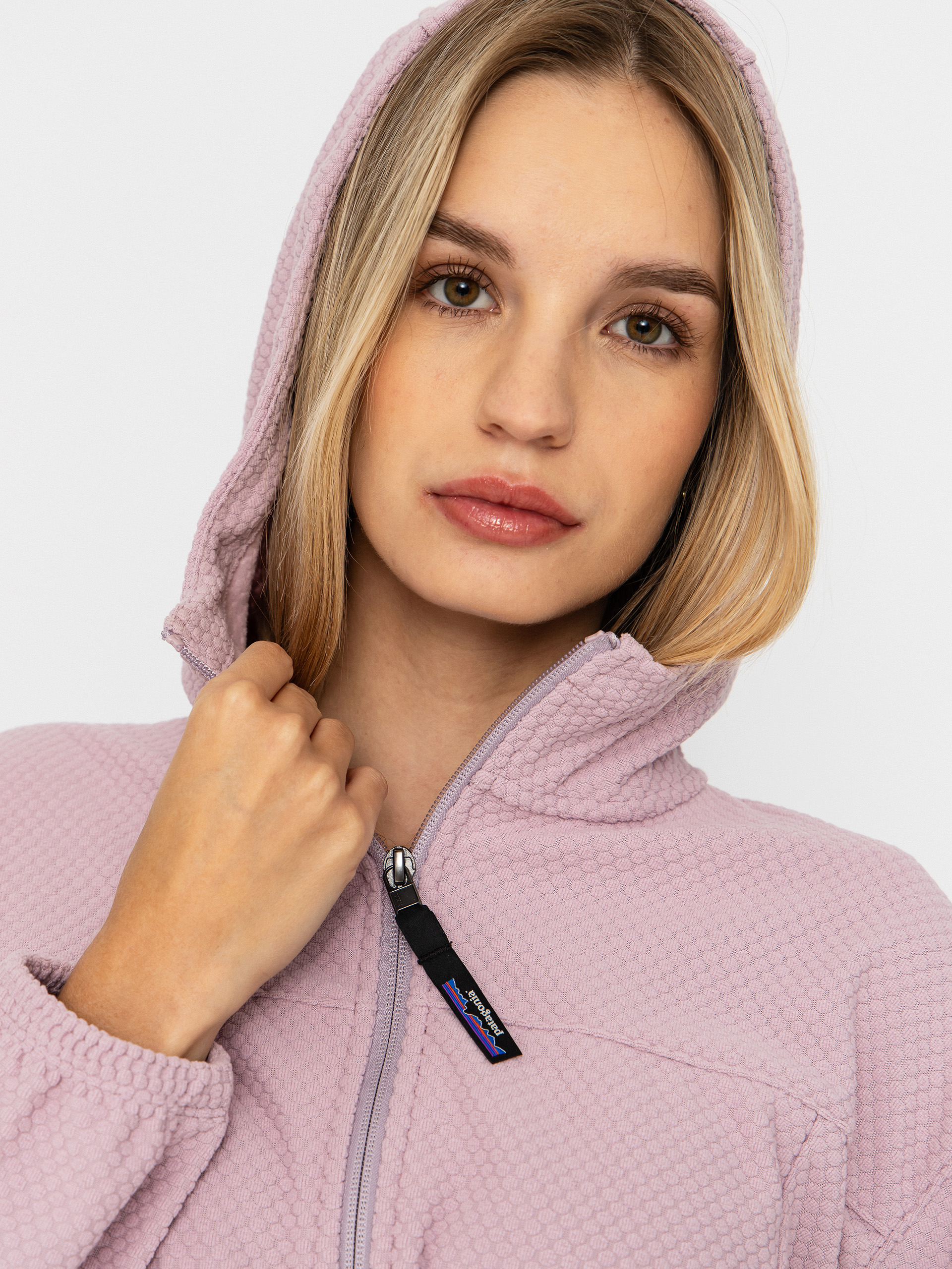 Patagonia Textured HD Wmn Pulóver (quiet violet)