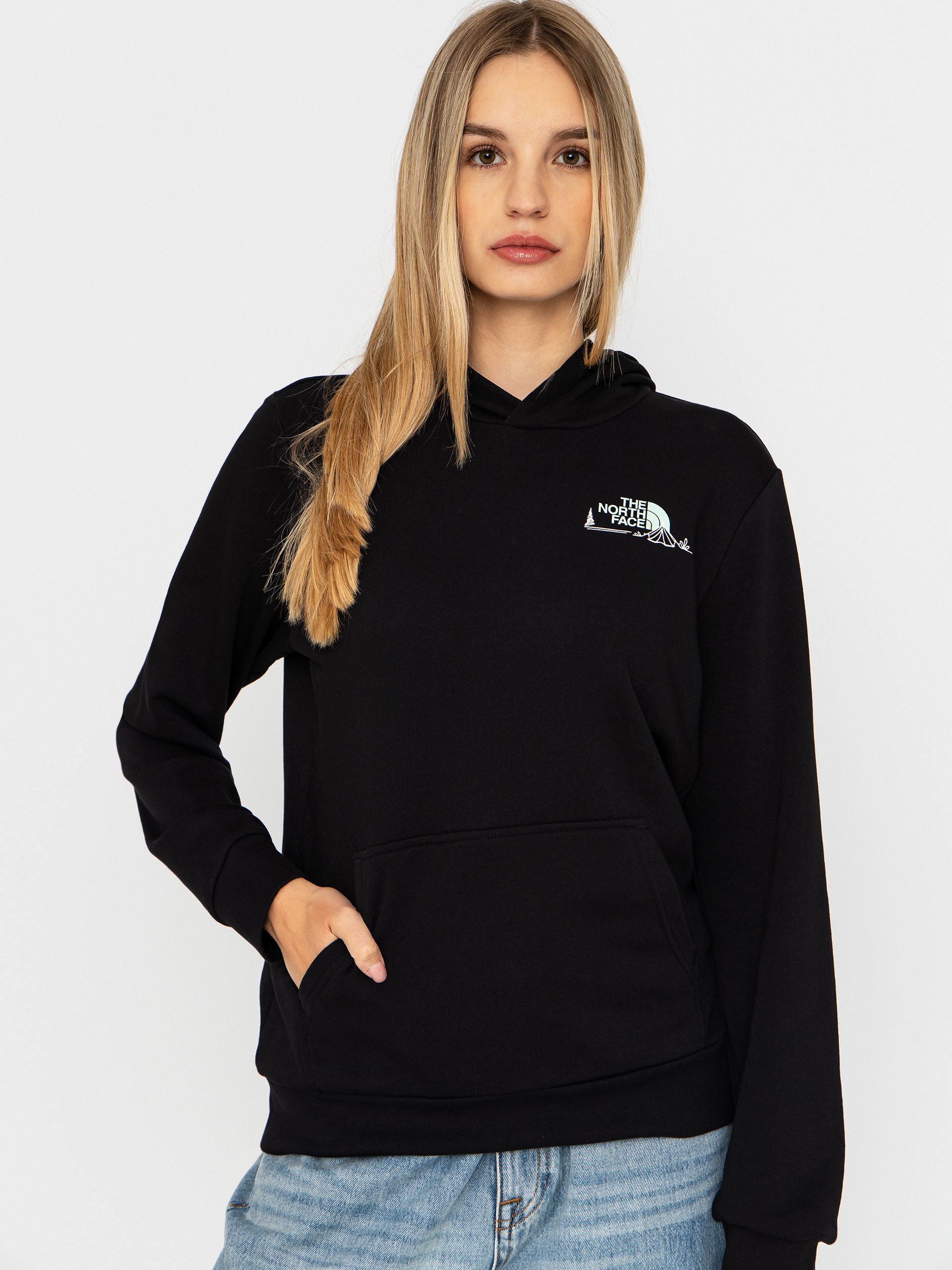 The North Face Monte HD Wmn Kapucnis pulu00f3ver (tnf black)