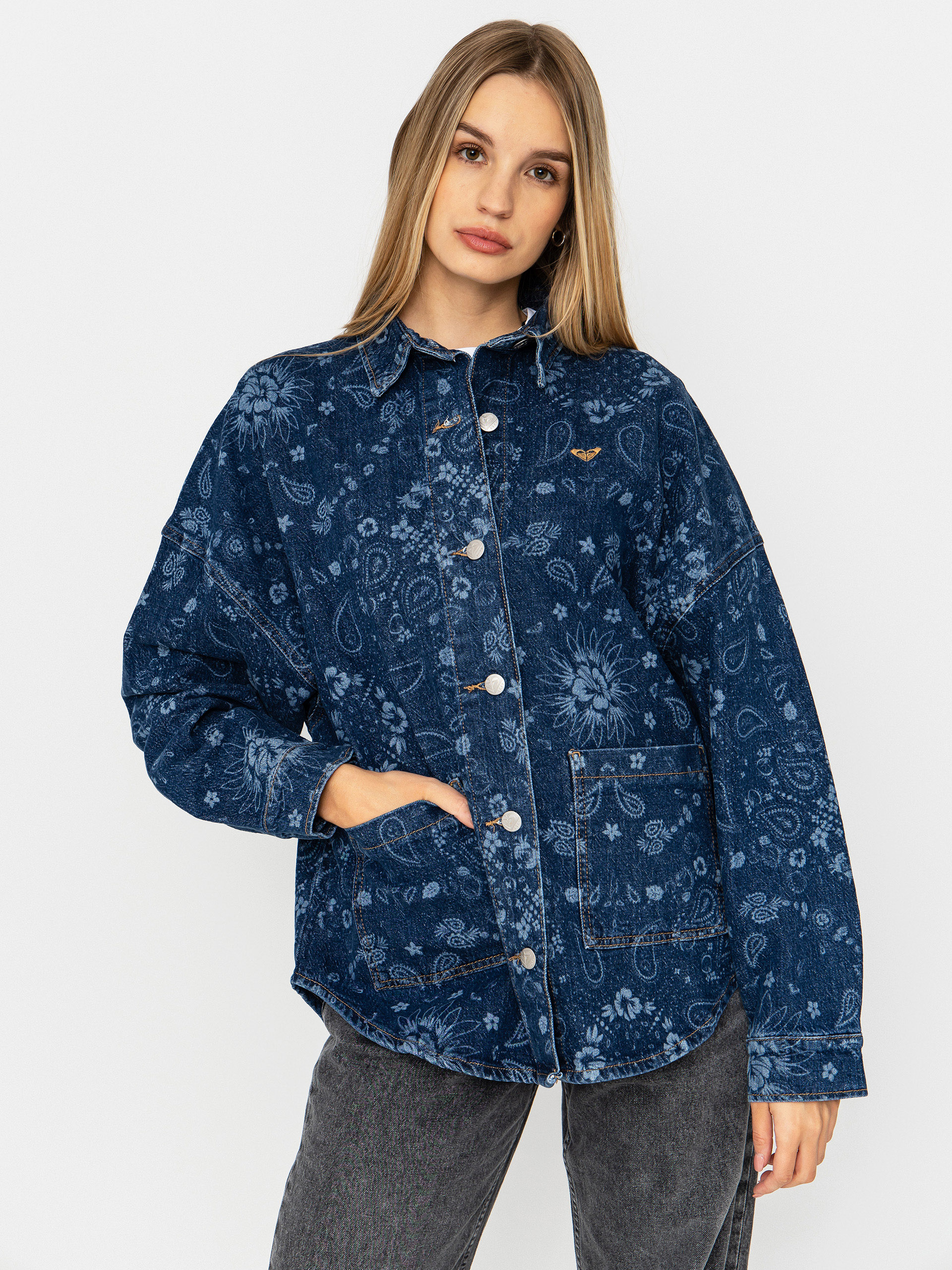Roxy Kick Back Washed Denim Wmn Ing