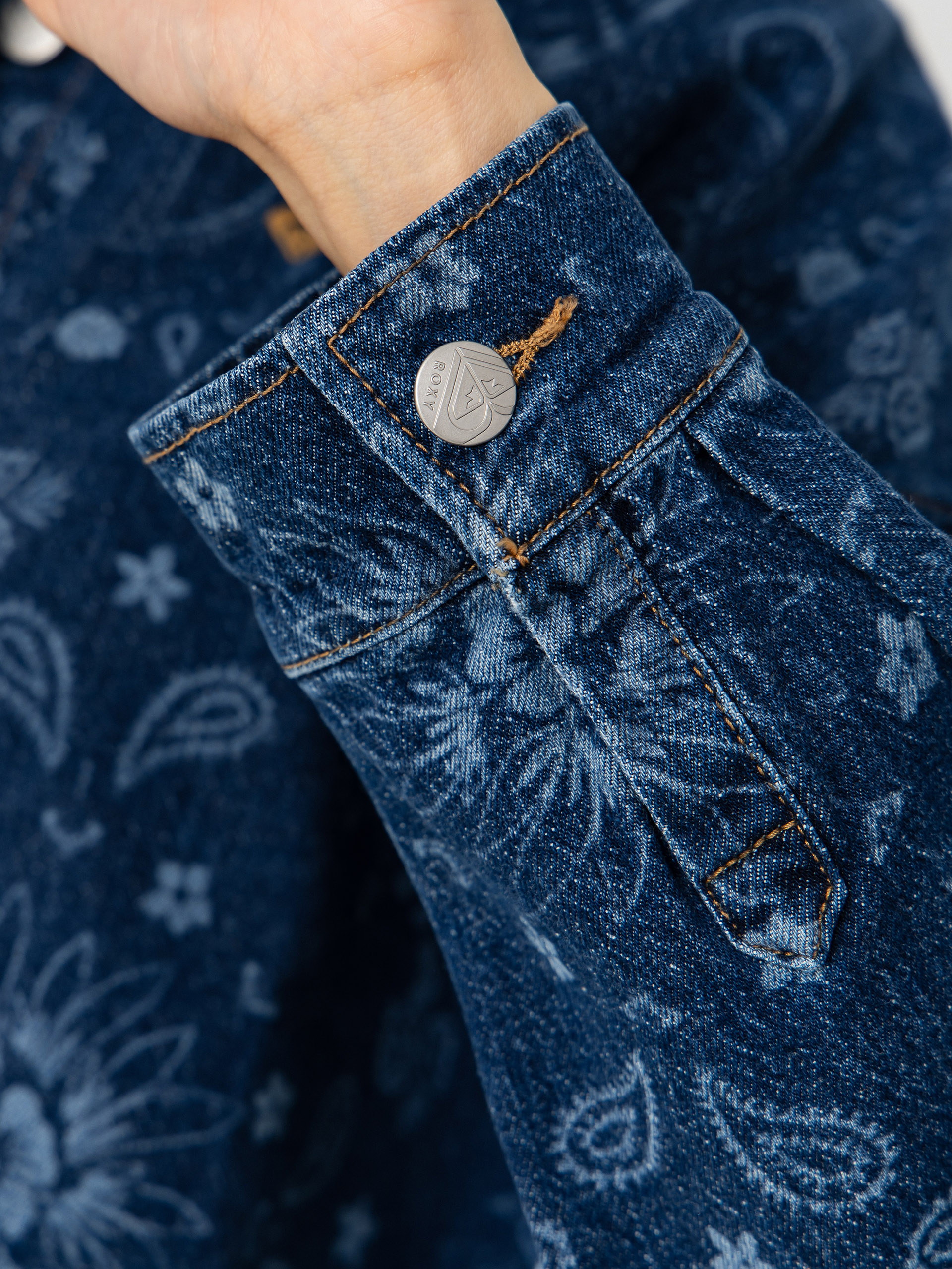 Roxy Kick Back Washed Denim Wmn Ing (ocean blue)