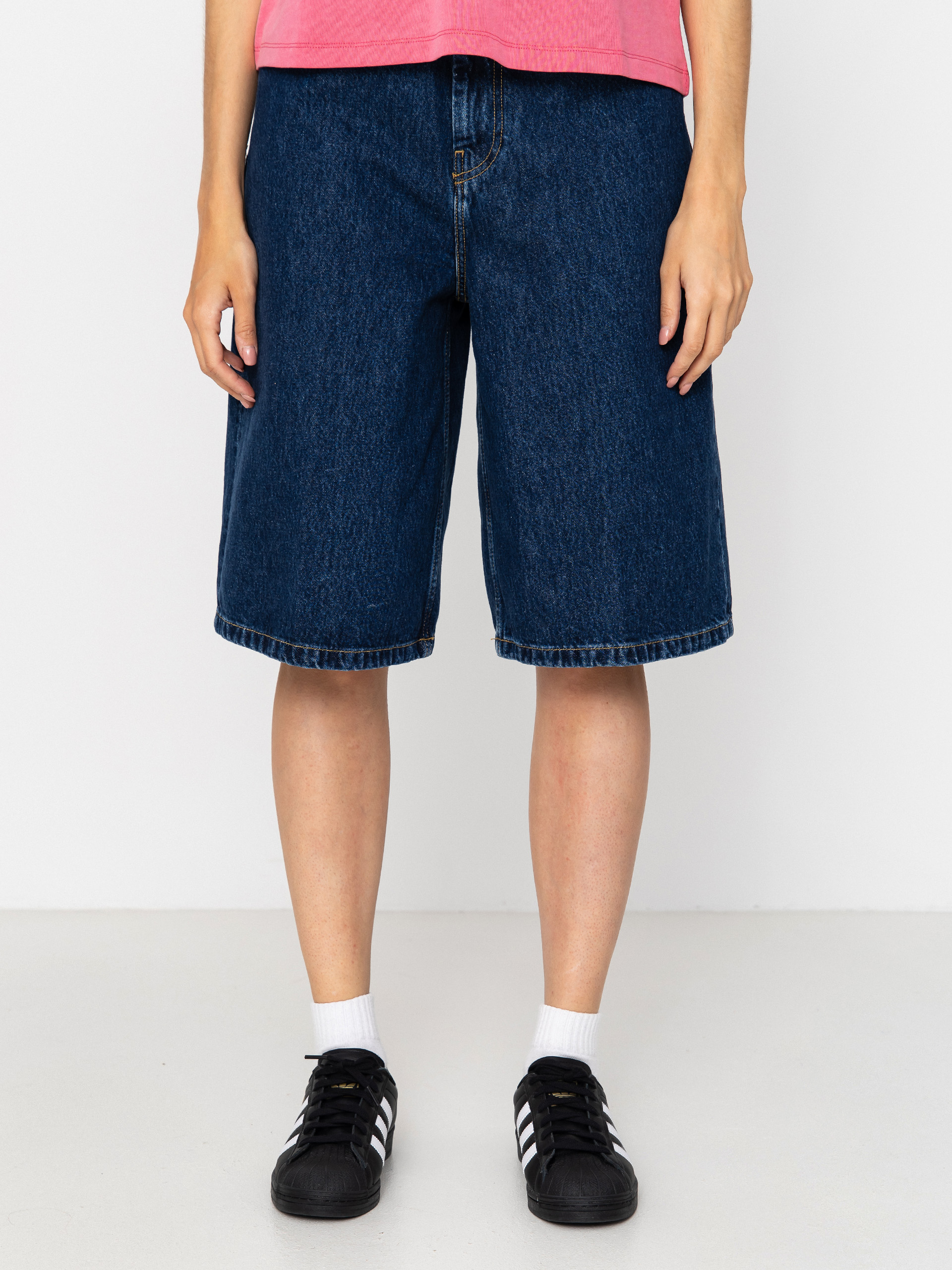 Carhartt WIP Belmont Wmn Rövidnadrág (blue stone washed)