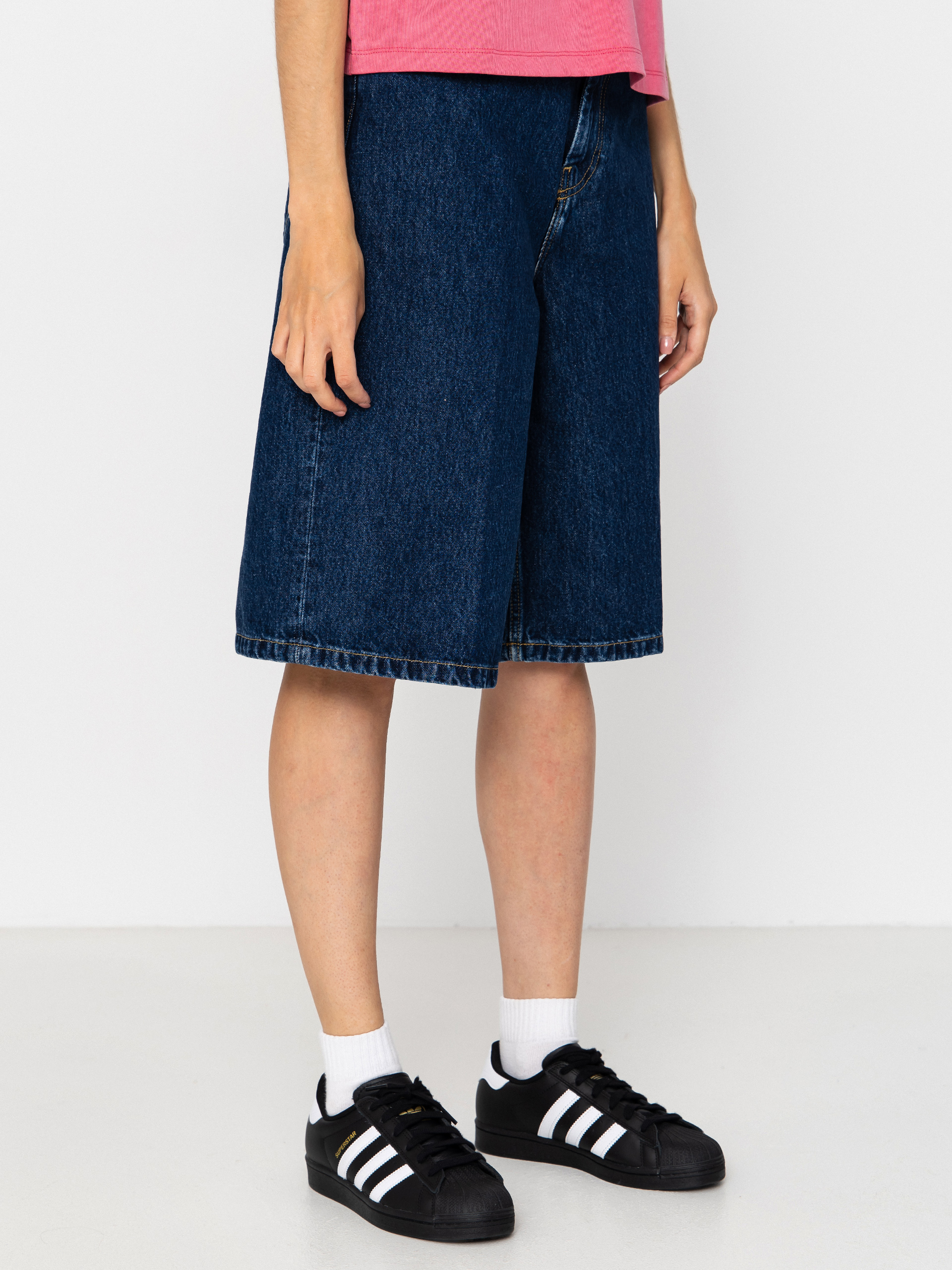 Carhartt WIP Belmont Wmn Rövidnadrág (blue stone washed)