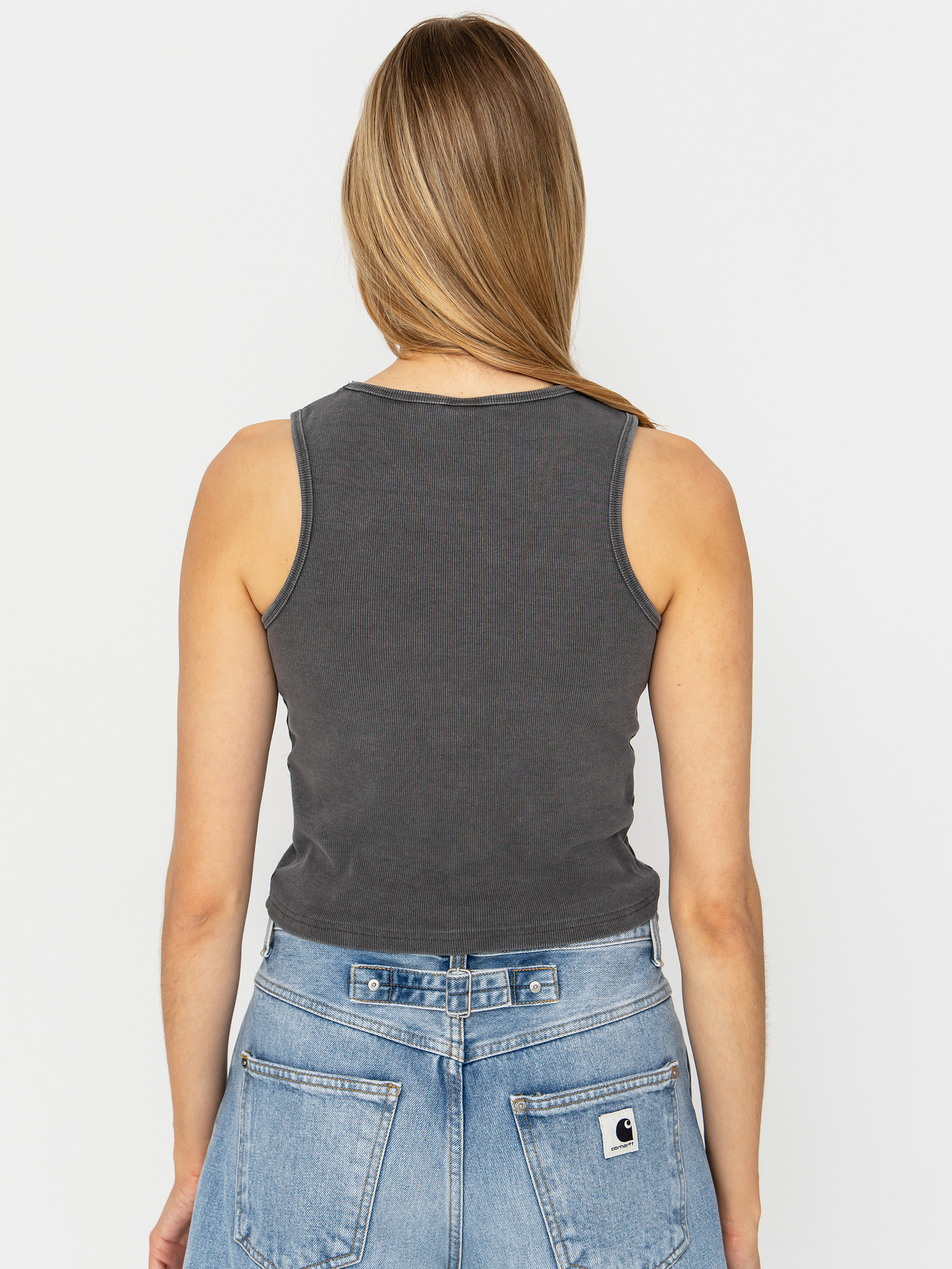 Santa Cruz Groovy Stack Tank Wmn Póló (grey wash)