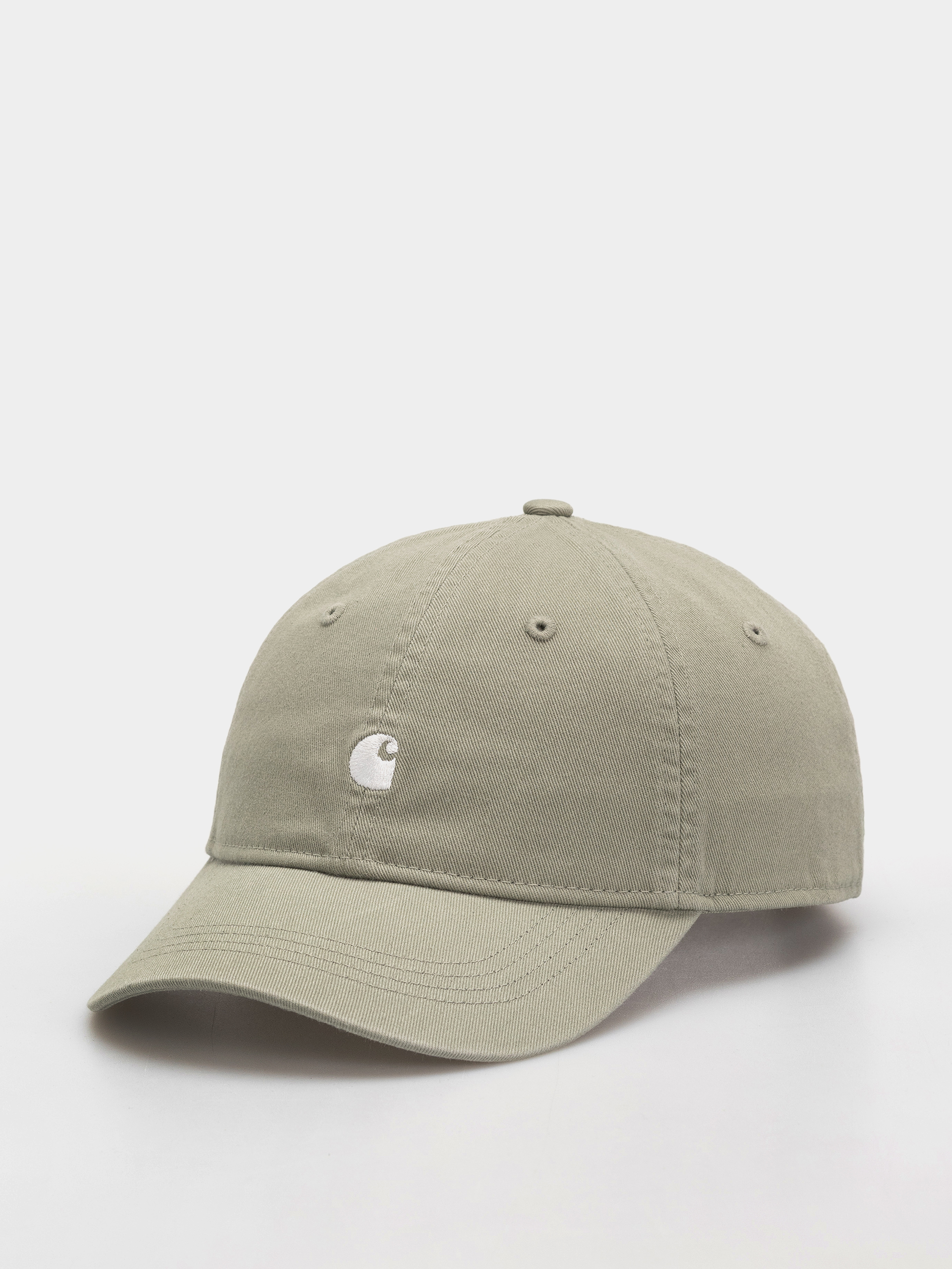 Carhartt WIP Madison Logo Baseball sapka (shady green/white)