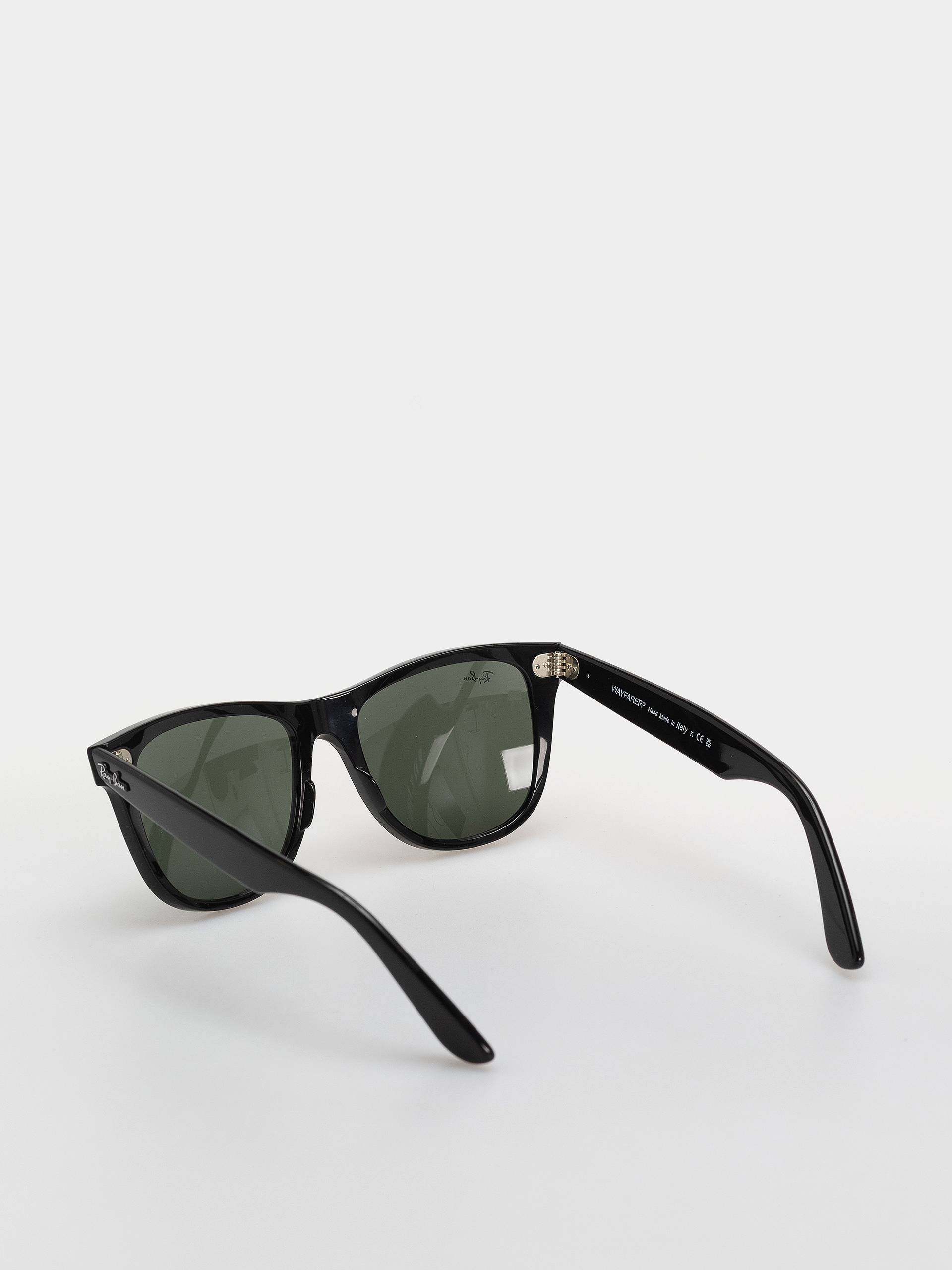 Ray-Ban Original Wayfarer Classic Napszemüvegek (polerowany czarny/zielone g-15)