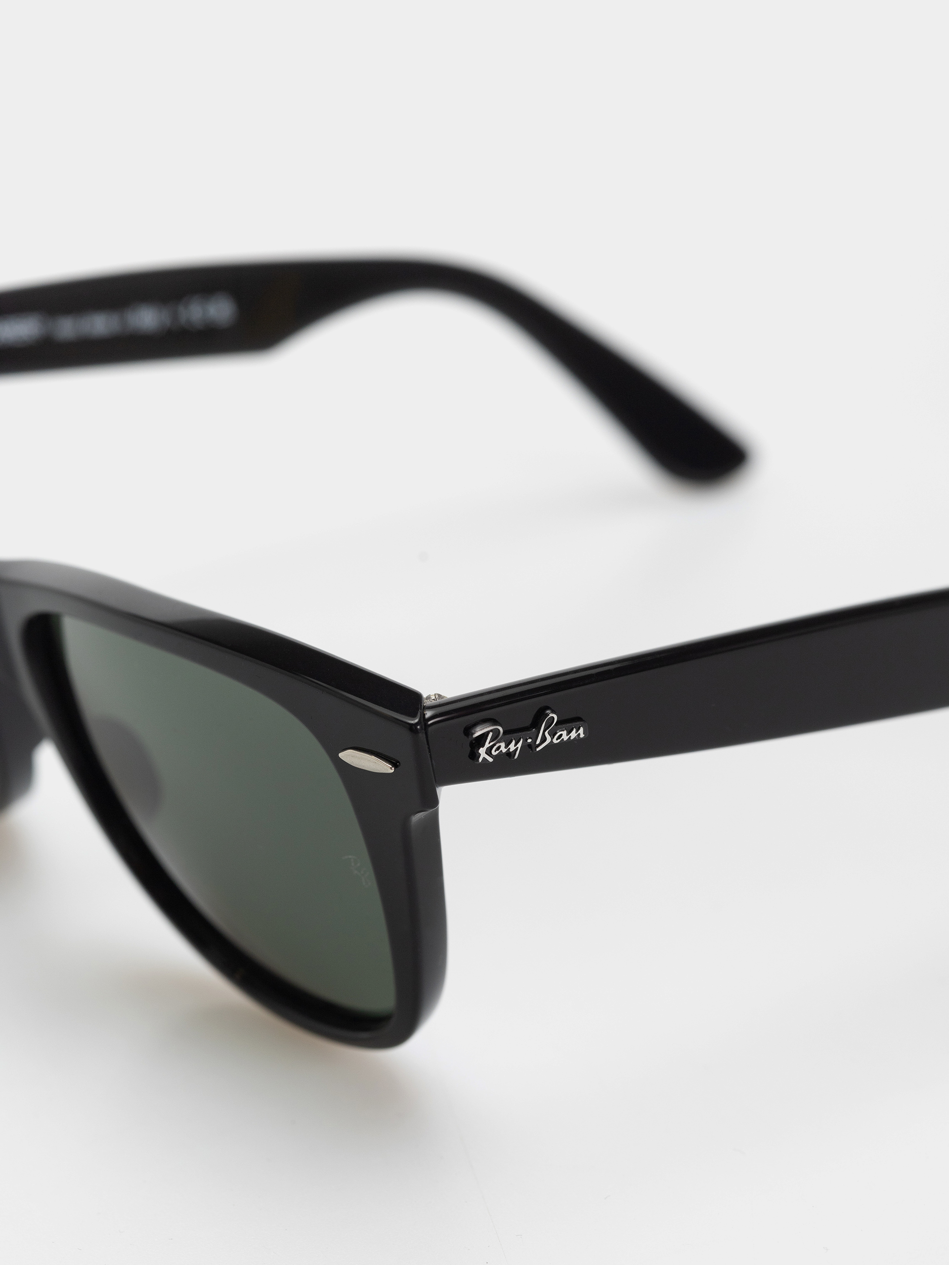 Ray-Ban Original Wayfarer Classic Napszemüvegek (polerowany czarny/zielone g-15)