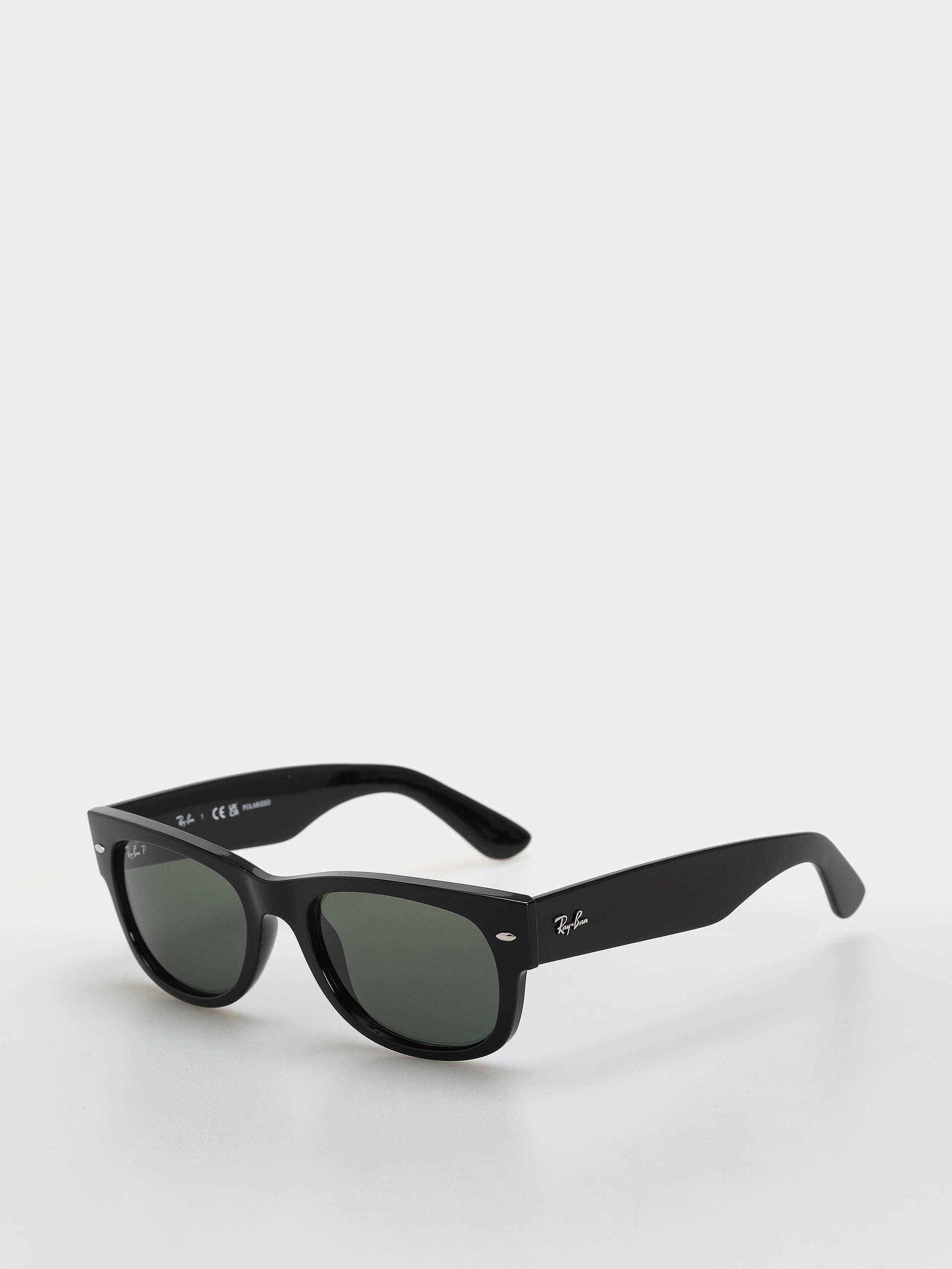 Ray-Ban Mega Wayfarer Ii Napszemüvegek (polerowany czarny/zielone z polaryzacją)