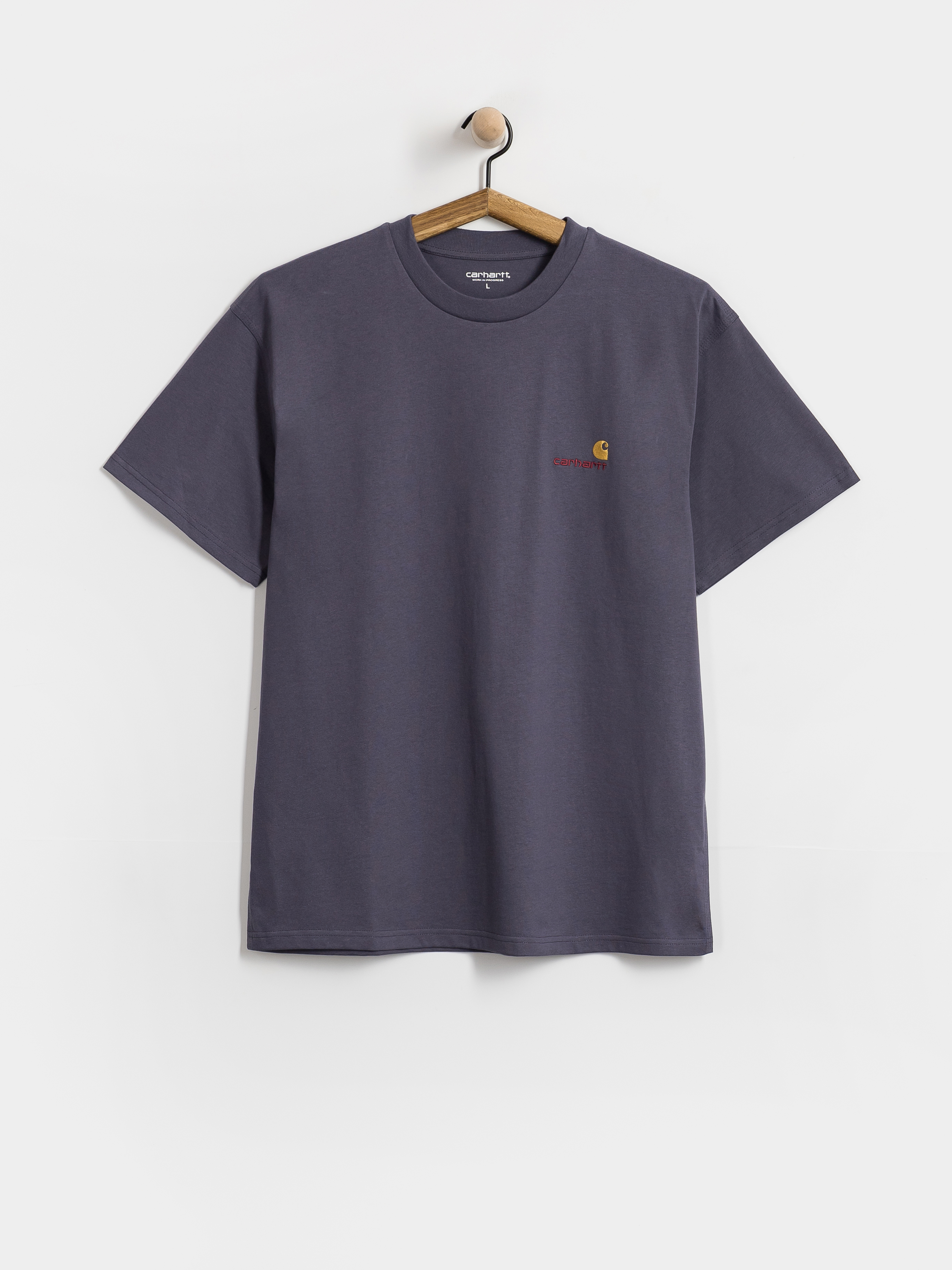 Carhartt WIP American Script Póló (shady purple)