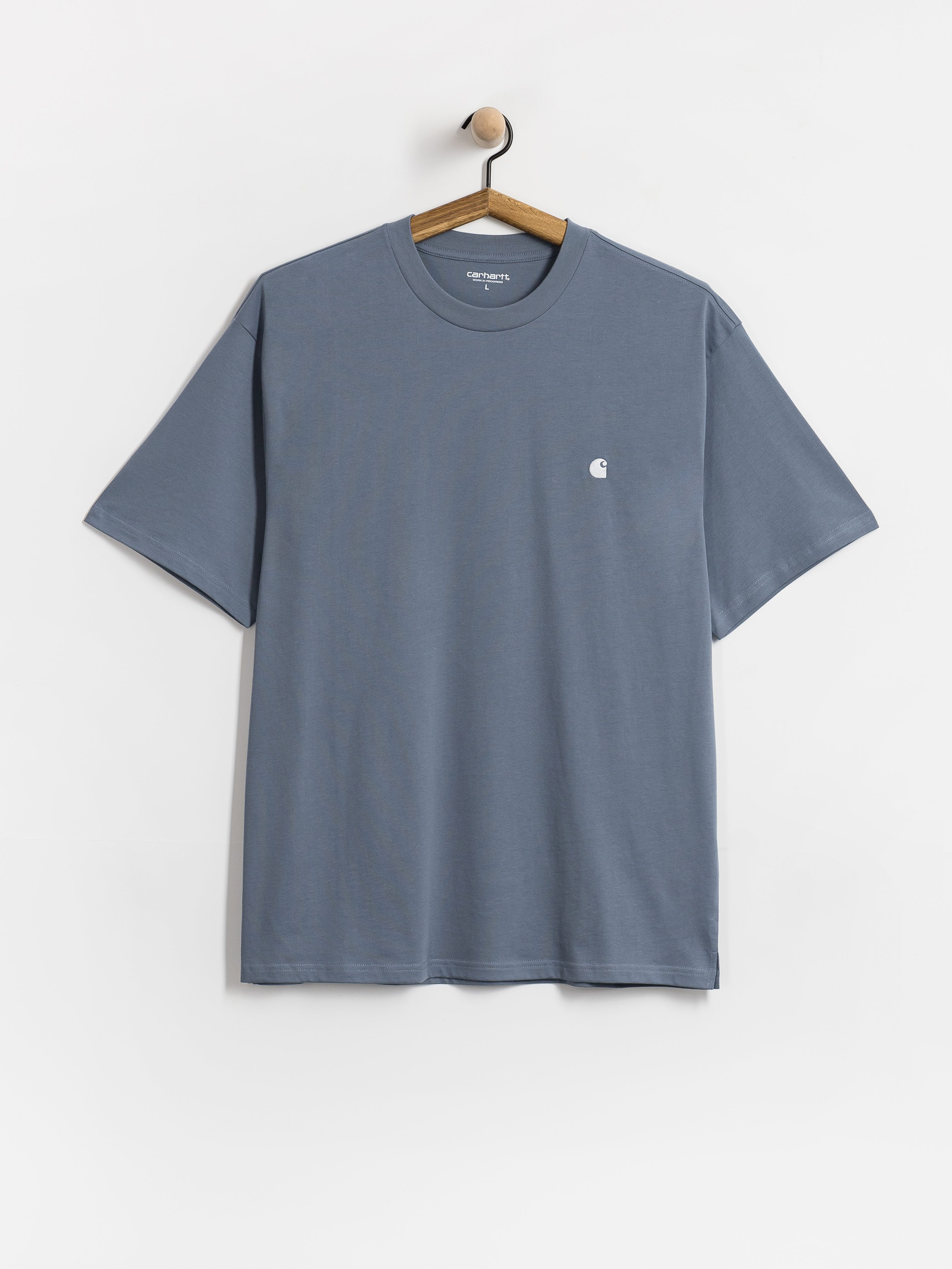 Carhartt WIP Madison Pu00f3lu00f3 (shady blue/white)