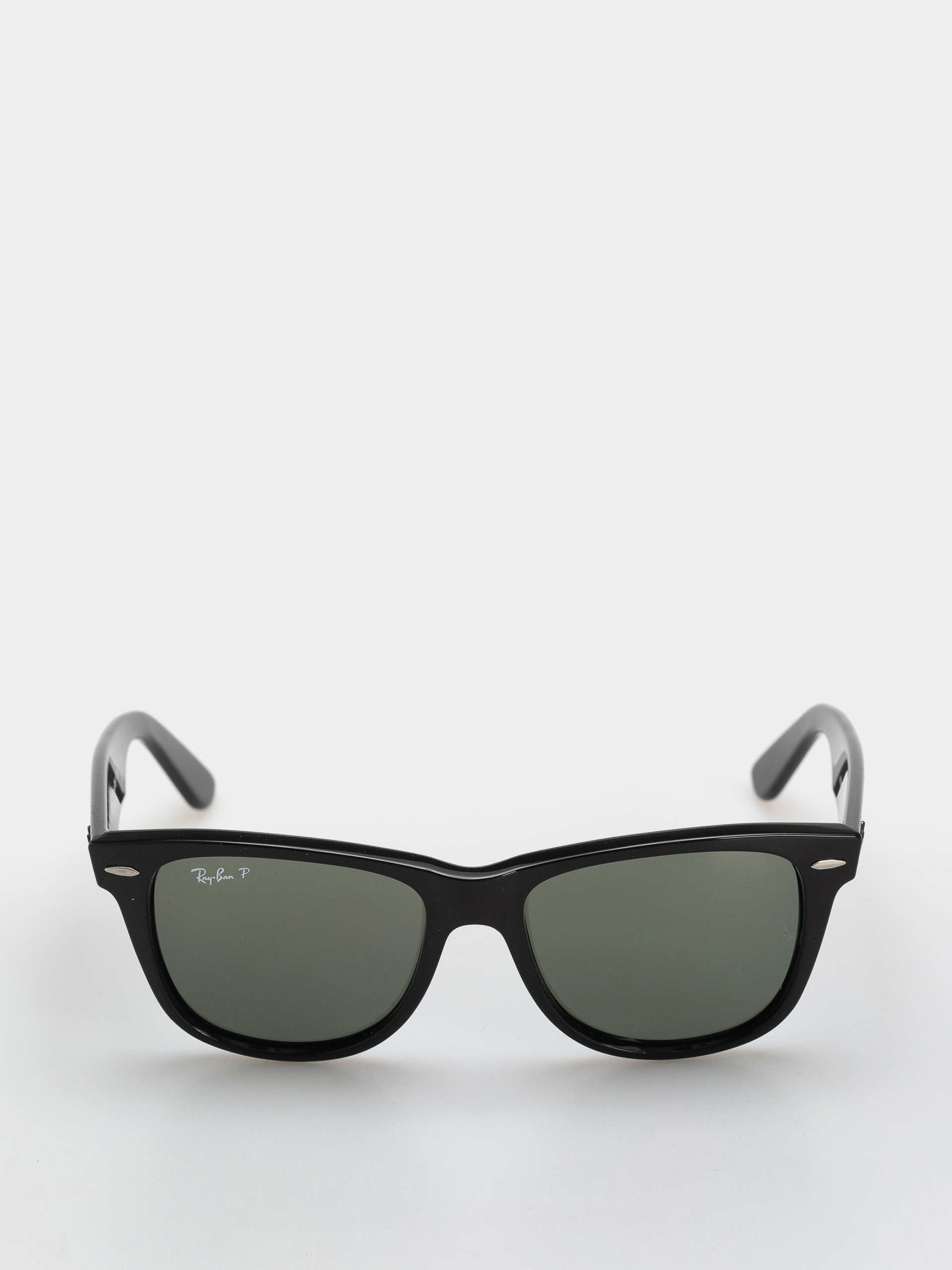Napszemüvegek Ray-Ban Original Wayfarer Classic (polerowany czarny/zielone z polaryzacją)