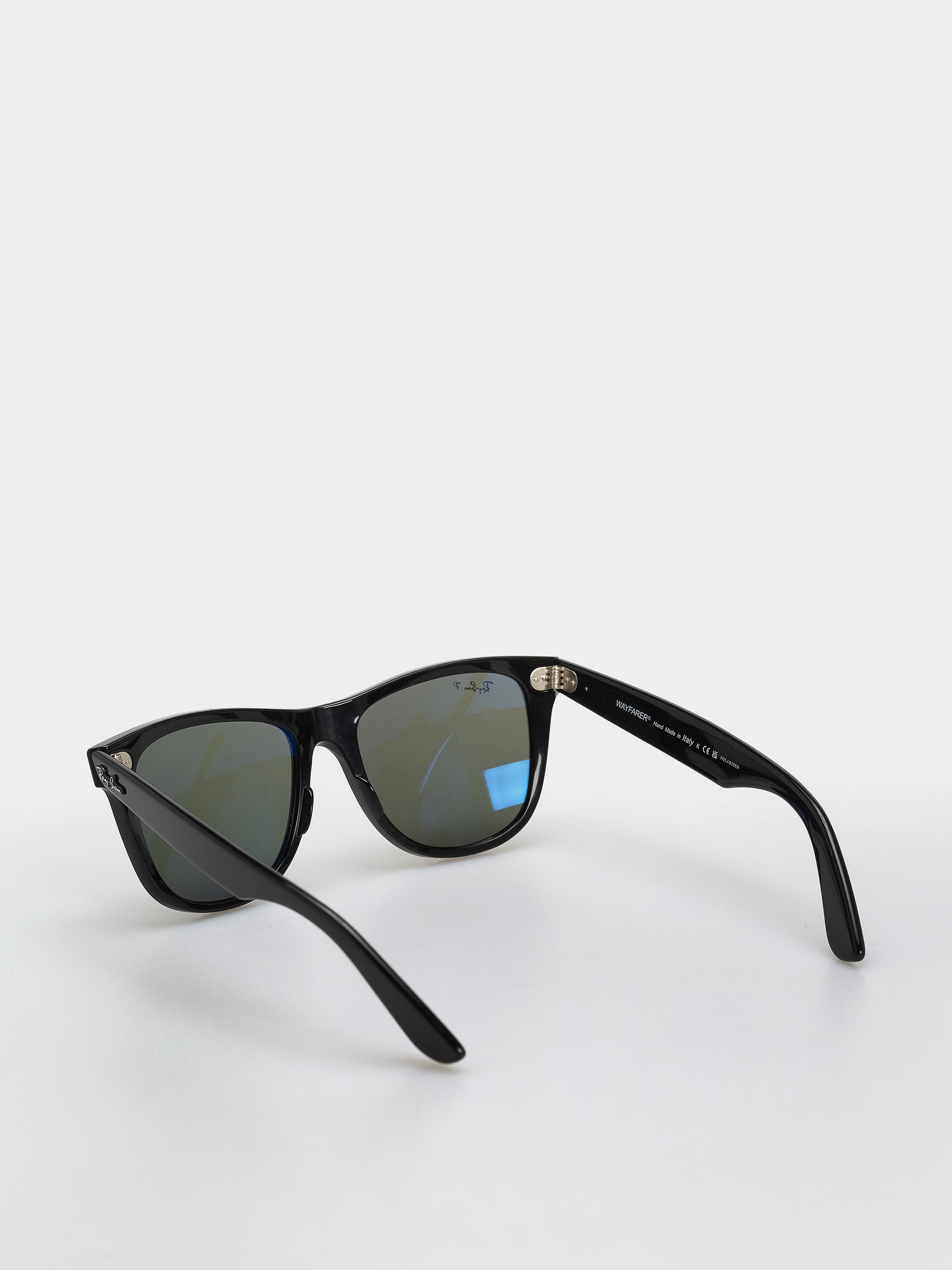 Napszemüvegek Ray-Ban Original Wayfarer Classic (polerowany czarny/zielone z polaryzacją)