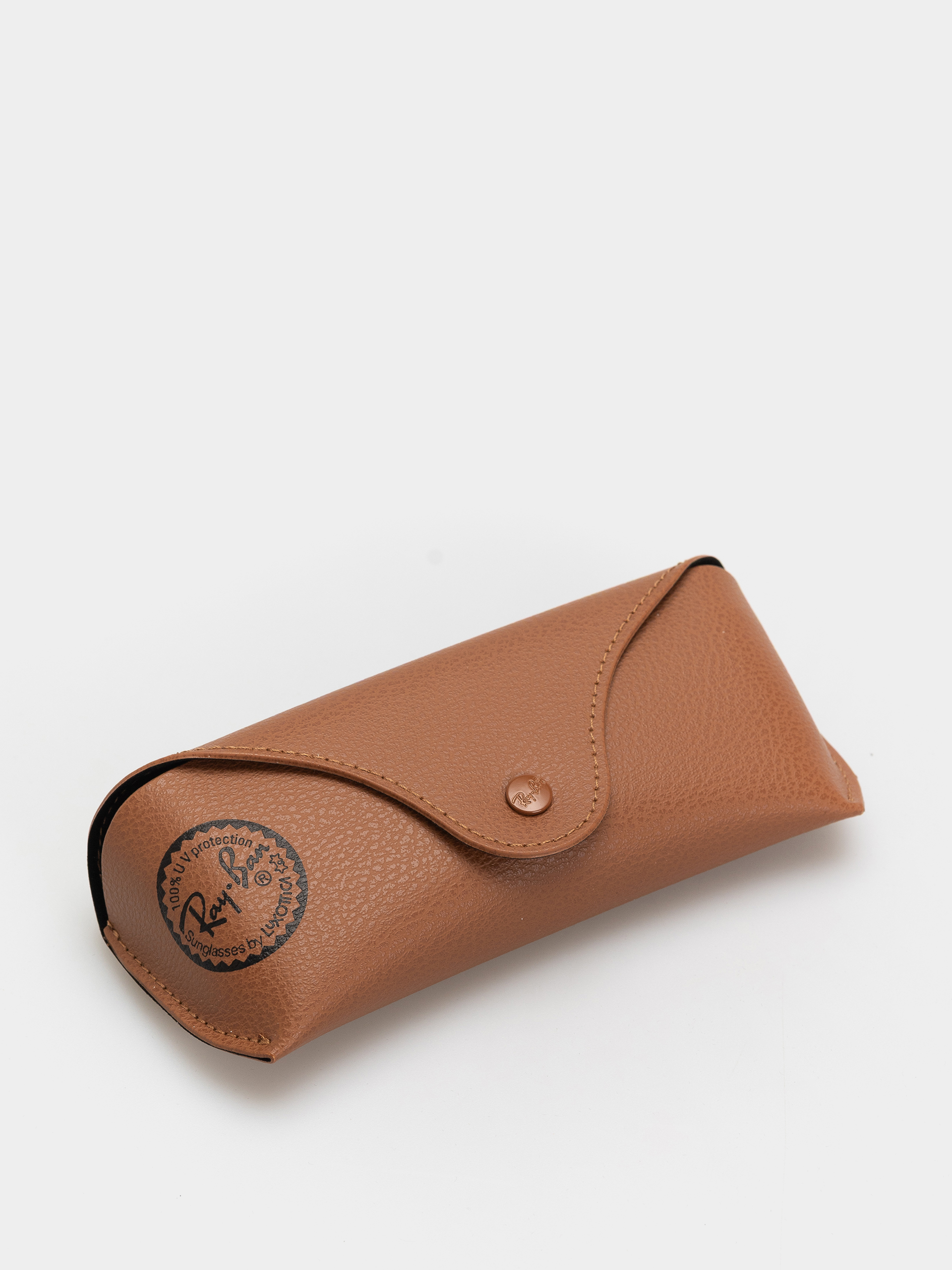 Napszemüvegek Ray-Ban Justin (matowy guma czarny/lustrzany niebieski)