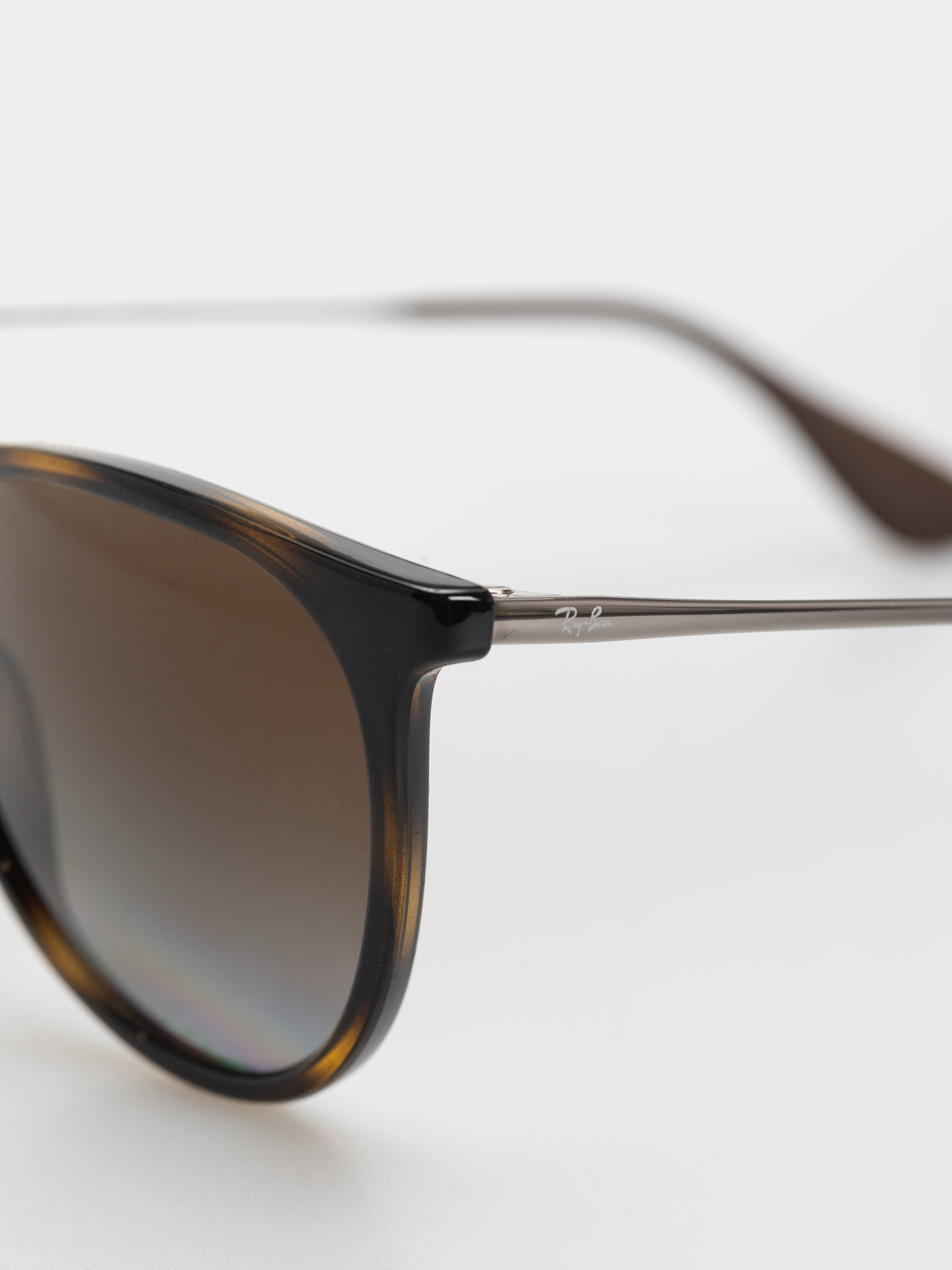 Napszemüvegek Ray-Ban Erika Classic (polerowany jasna havana/brązowe z polaryzacją)